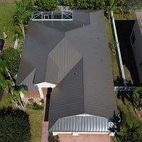 24ga 1" Nail-Strip Medium Bronze  by Total Roofing System The Metal Roof Experts