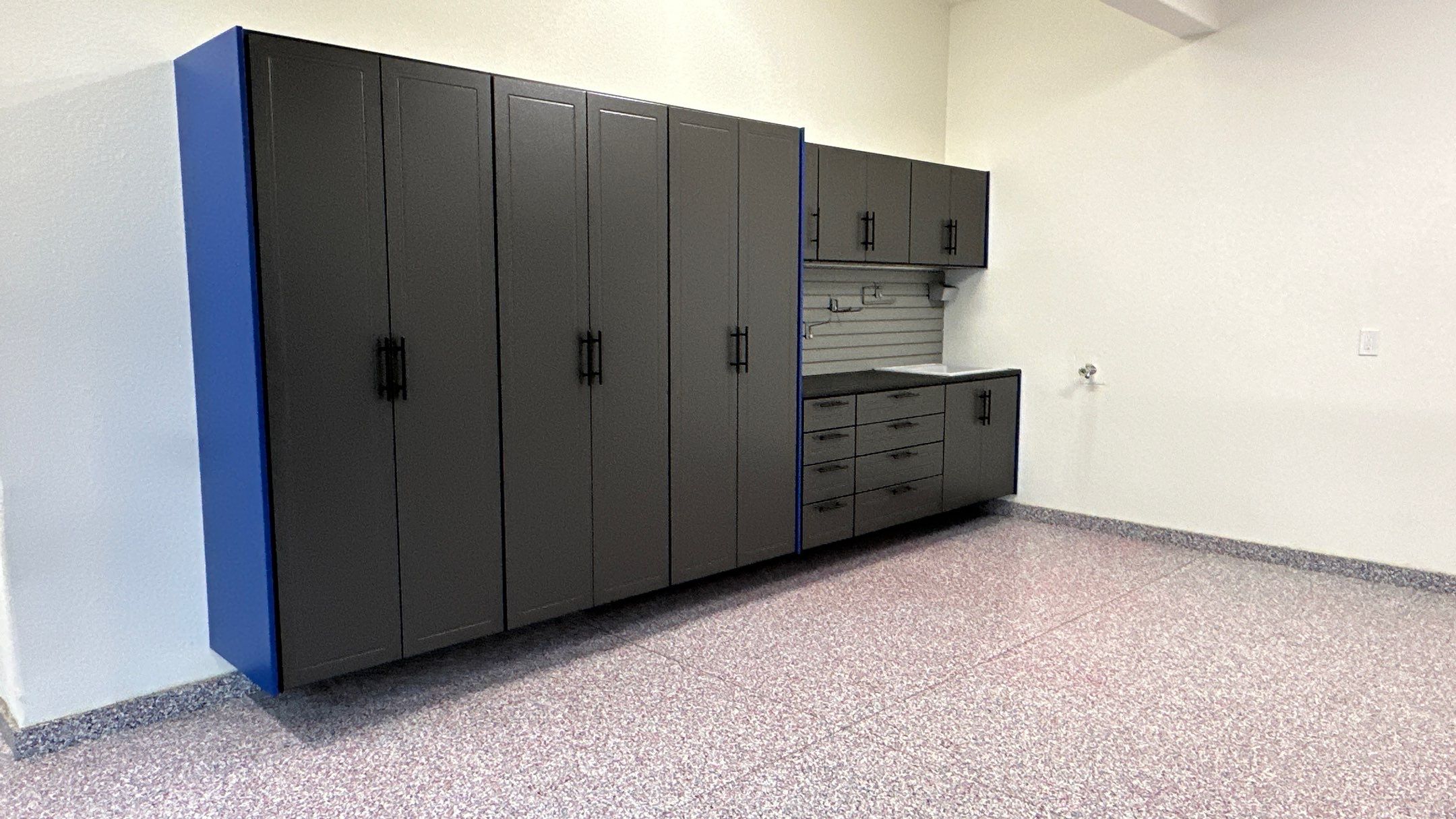 Look Tanner B. added his beautiful garage storage to his garage by Banner Garage