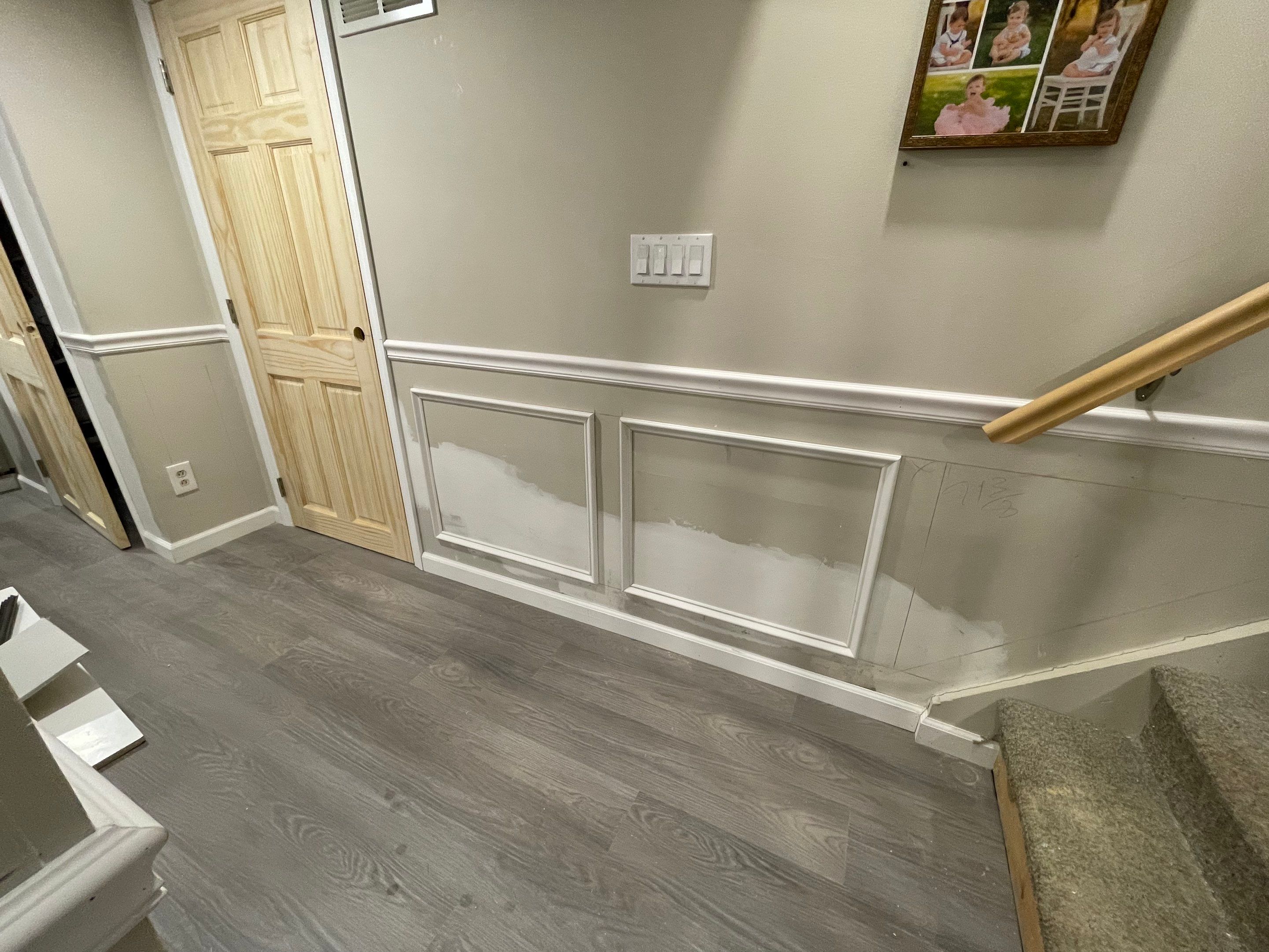 Basement Remodel using Drywall by Home Concepts Construction