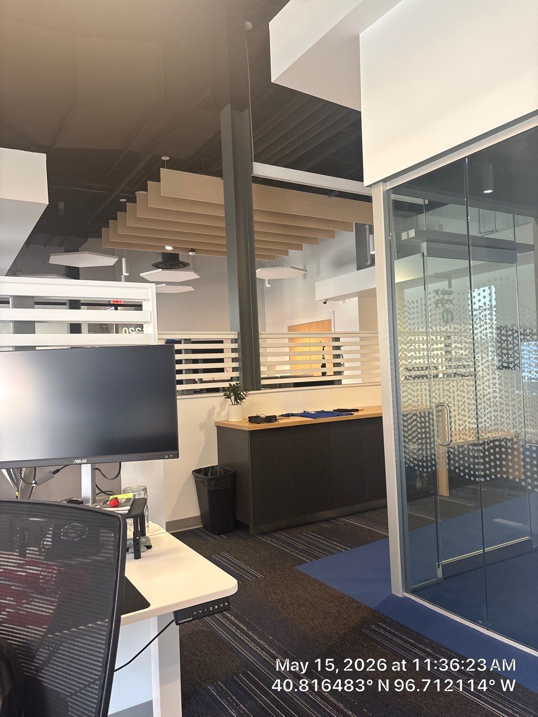 Modern Office Interior Build-Out with Custom Glass Partitions by CompanyCam Sales Demo