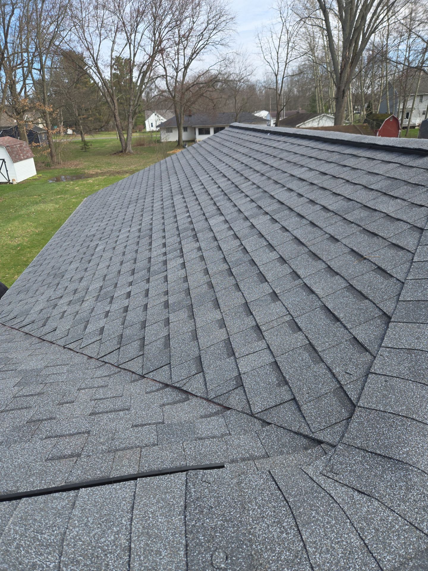 Sarah S: Atlas Pinnacle, Color, Pewter, Drip Edge, Color, White by Eagle Eye Roofing