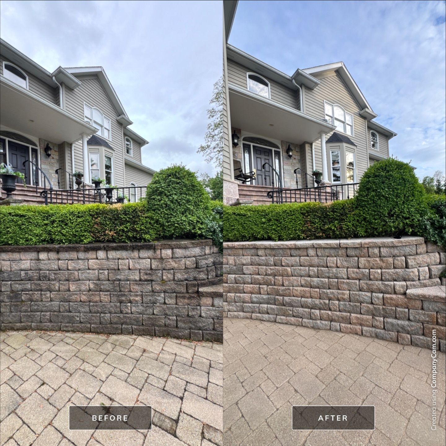 Project in Algonquin by Simmons Power & Soft Washing