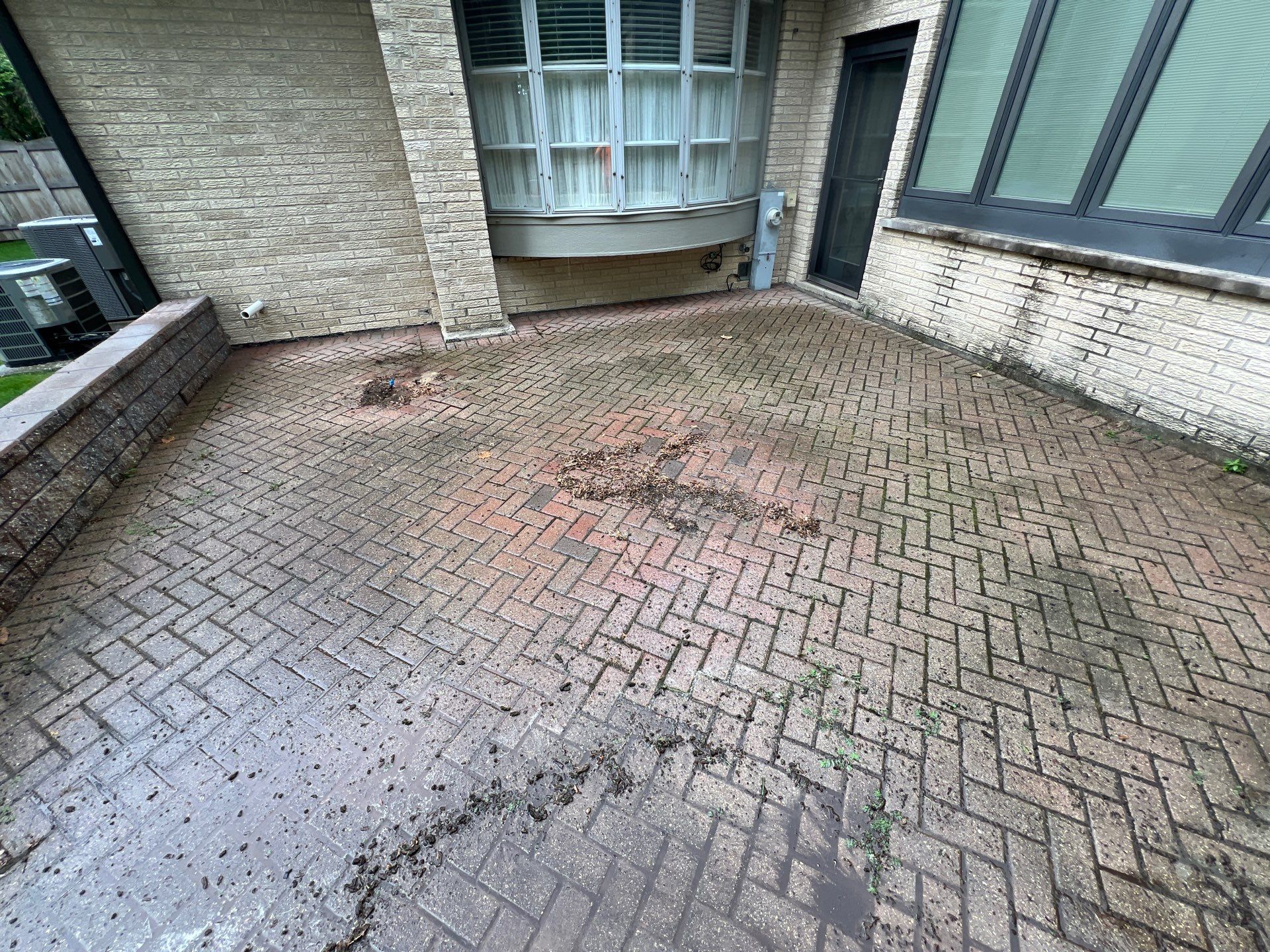Brick paver clean, sand and seal.  using Surebond SB-1300 by Northern Power Washing LLC.