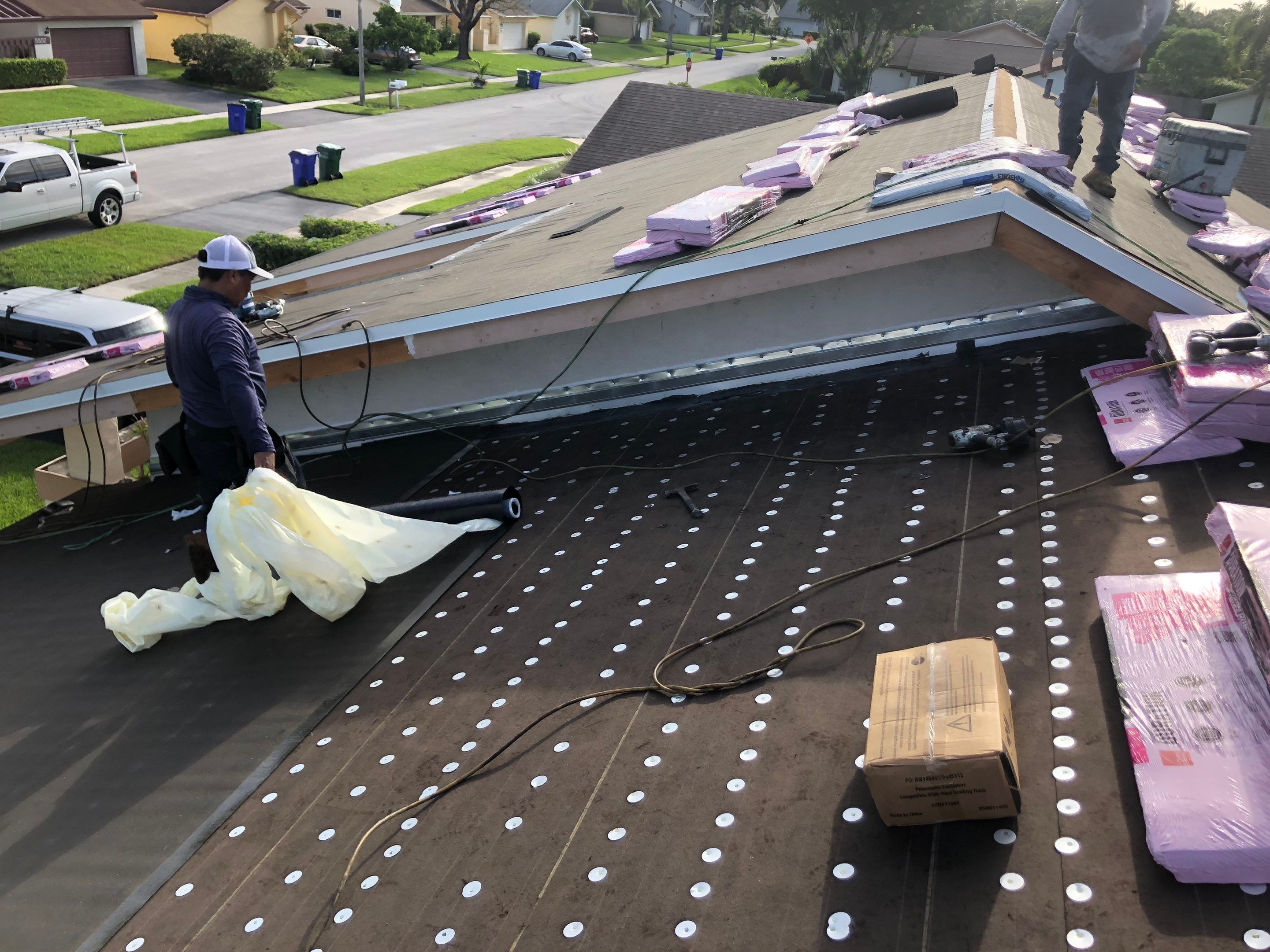 Residential Roofing Installation using Owens Corning Duration Shingle by First Due Roofing