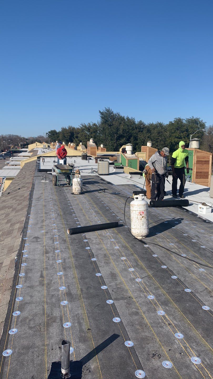 Apartment Roof Replacement by First Out Roofing