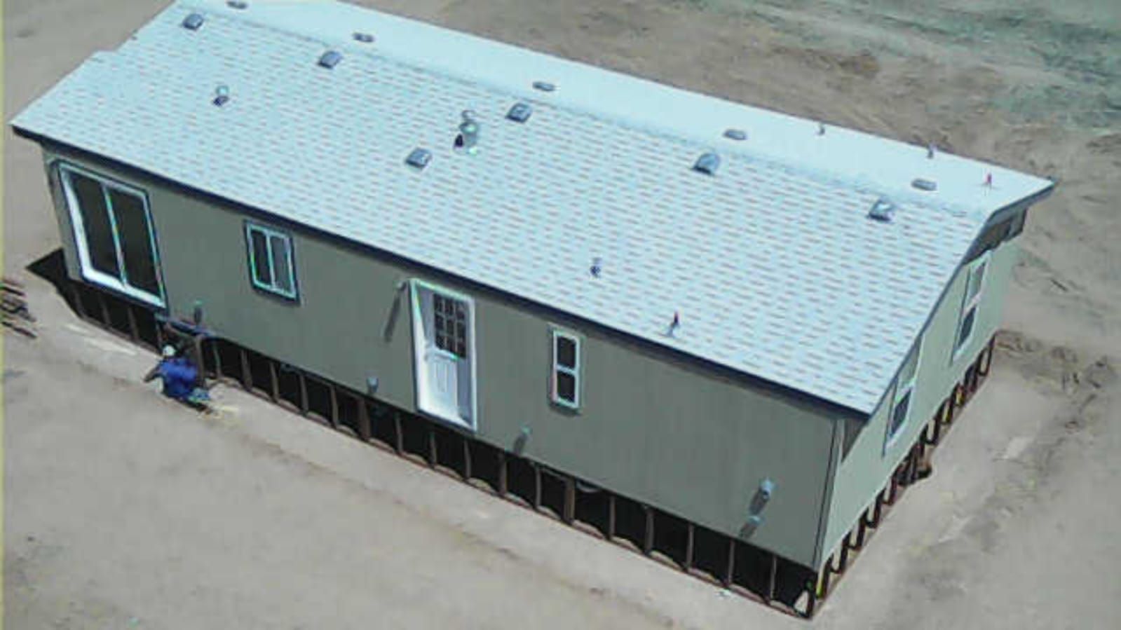 Project in Eloy by Mobile Home Installations