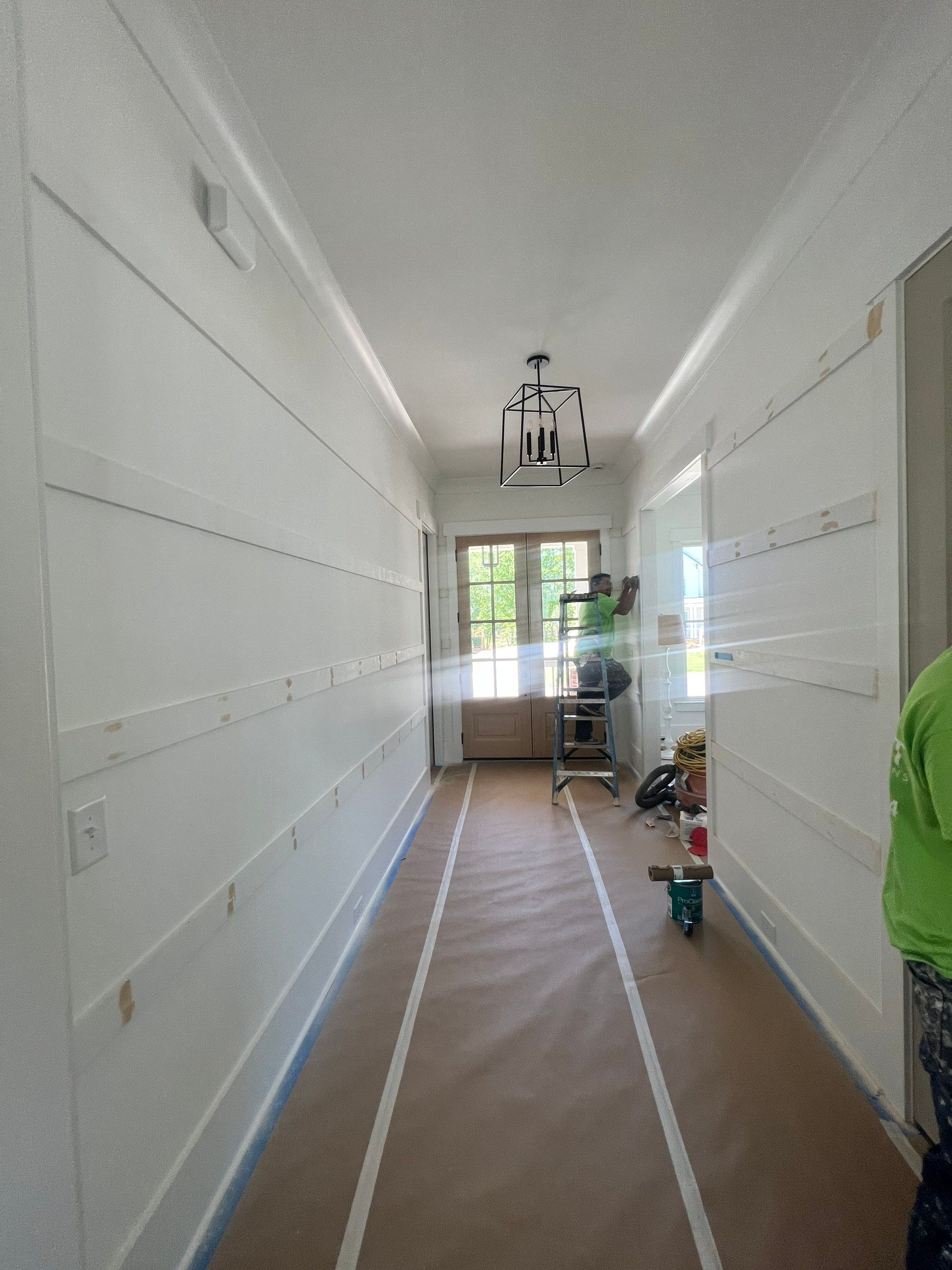 Custom Board and Batten and Interior Painting in Acworth by Swift Home Renovations
