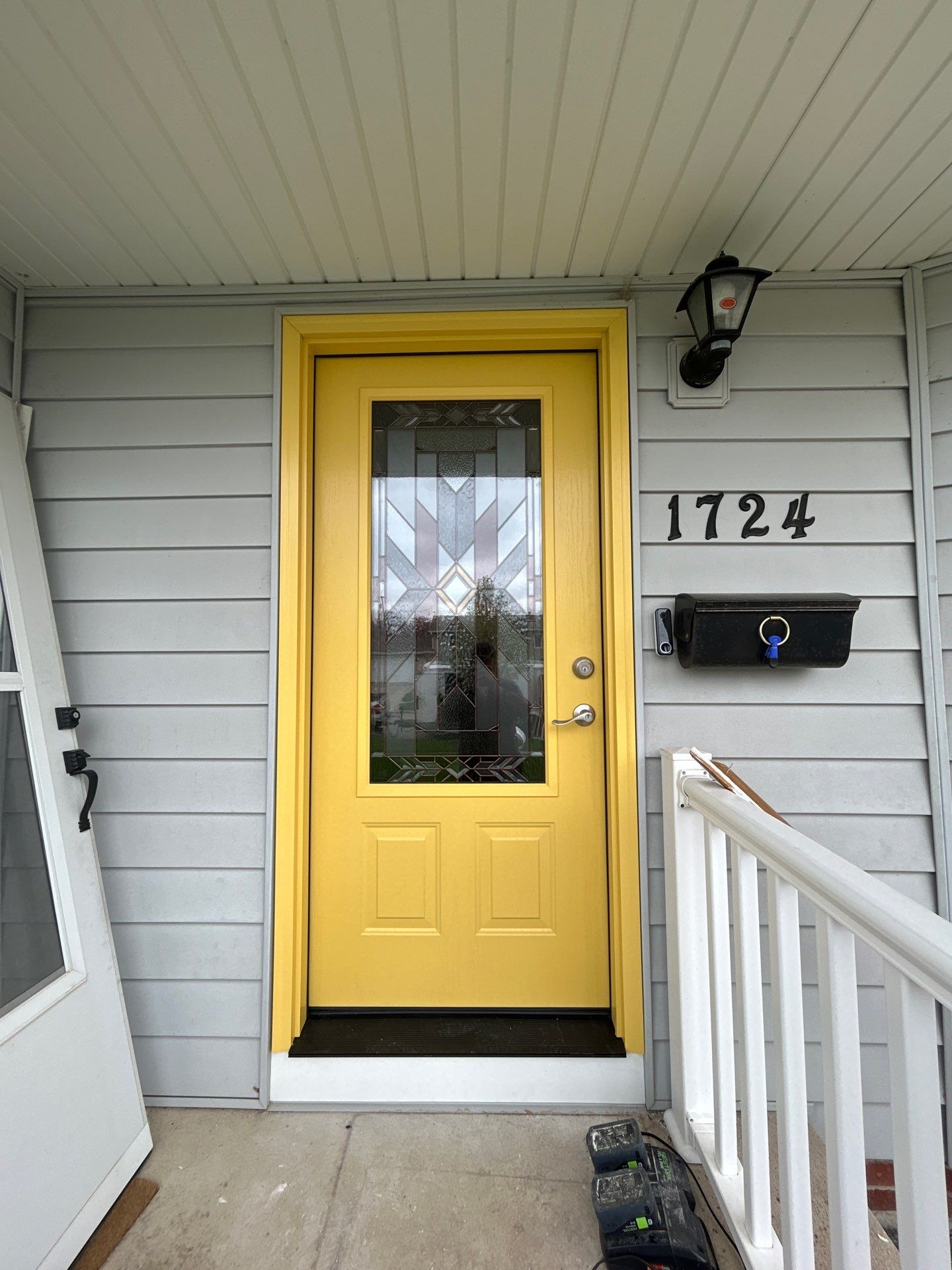 Door Installation using Pella Exterior door by United Windows and Siding LLC