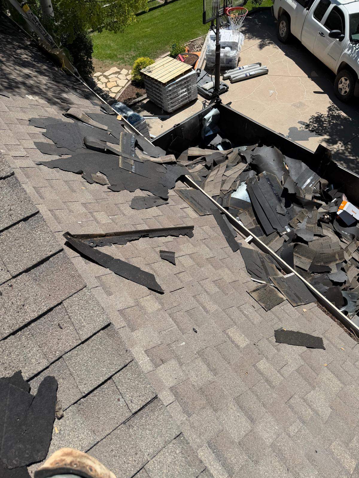 Full Hail Damage Roof Restoration in Fort Collins with Architectural Shingles by Sorensen Roofing & Restoration