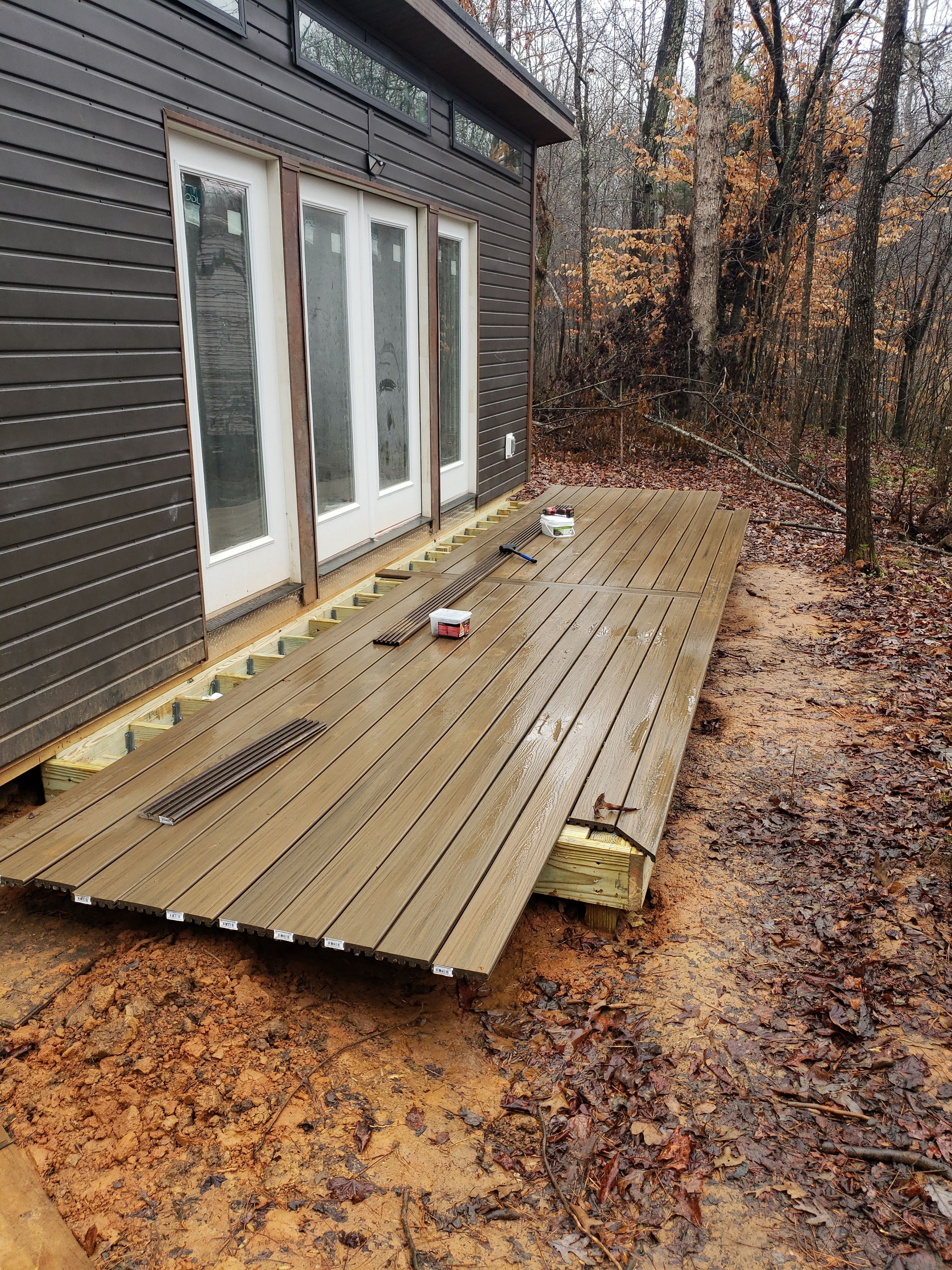 Low-Profile Composite Deck Build by A Step Above Handy LLC 