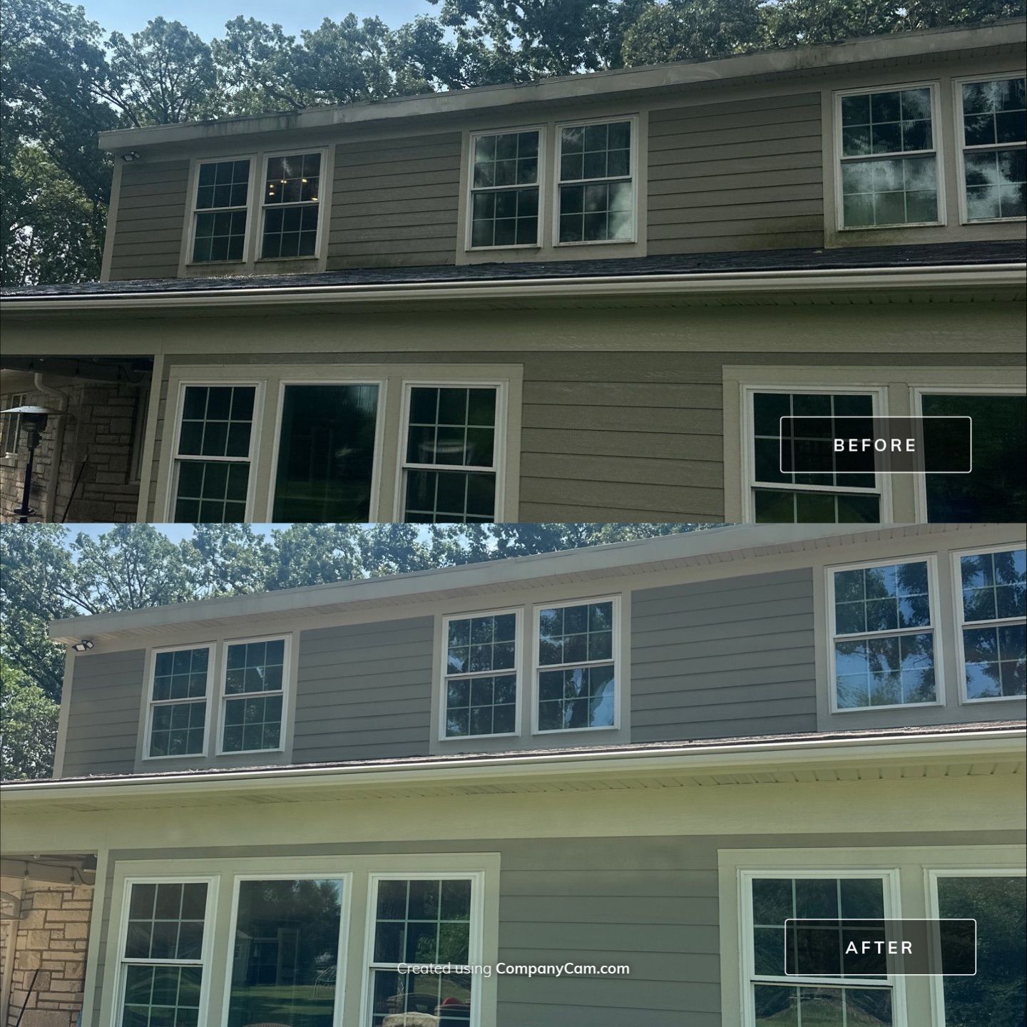 Project in Barrington by Simmons Power & Soft Washing