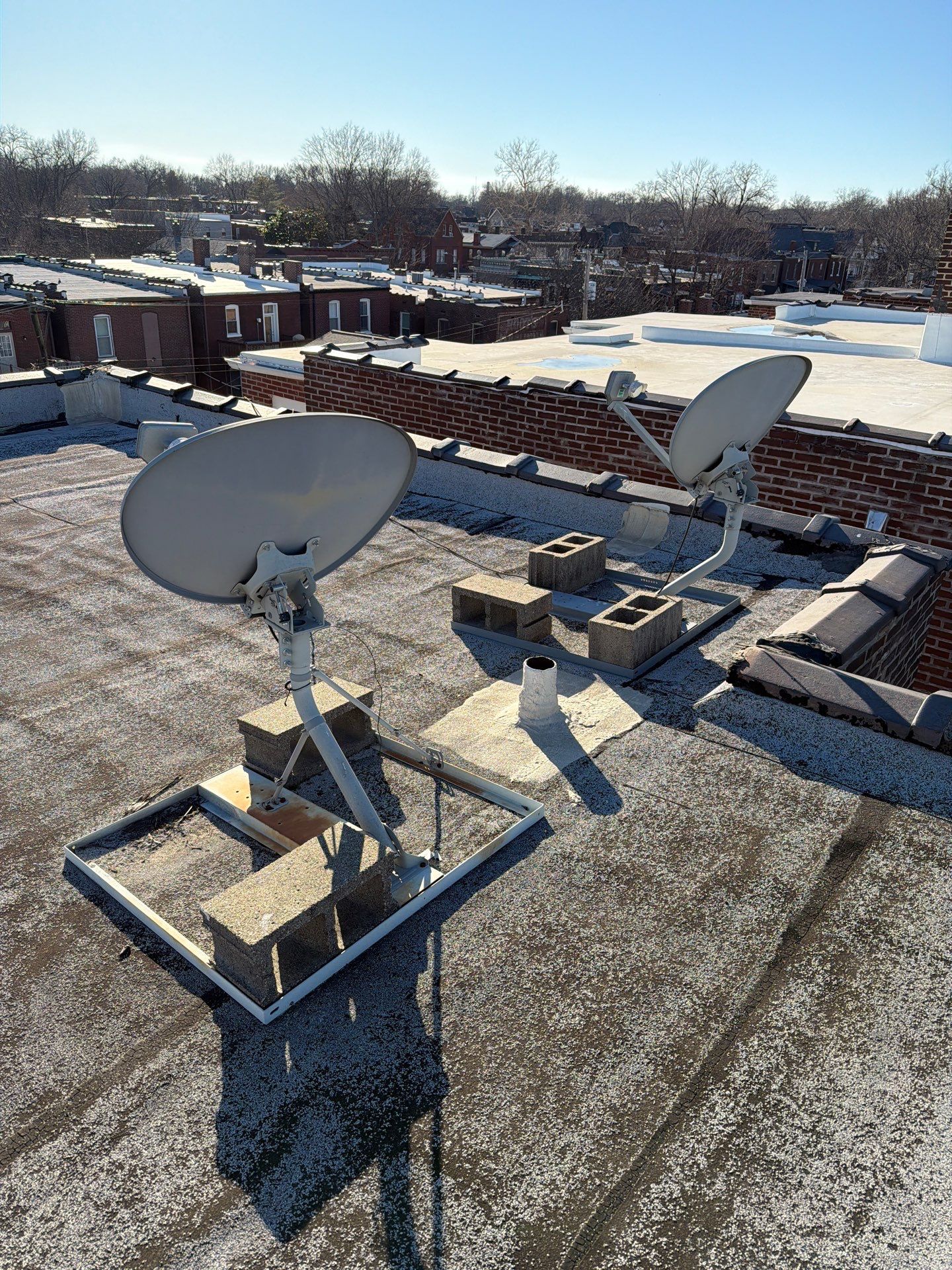 Multi-Family TPO Roof Installation and Masonry Repair in St. Louis by Acute Roofing And Exteriors