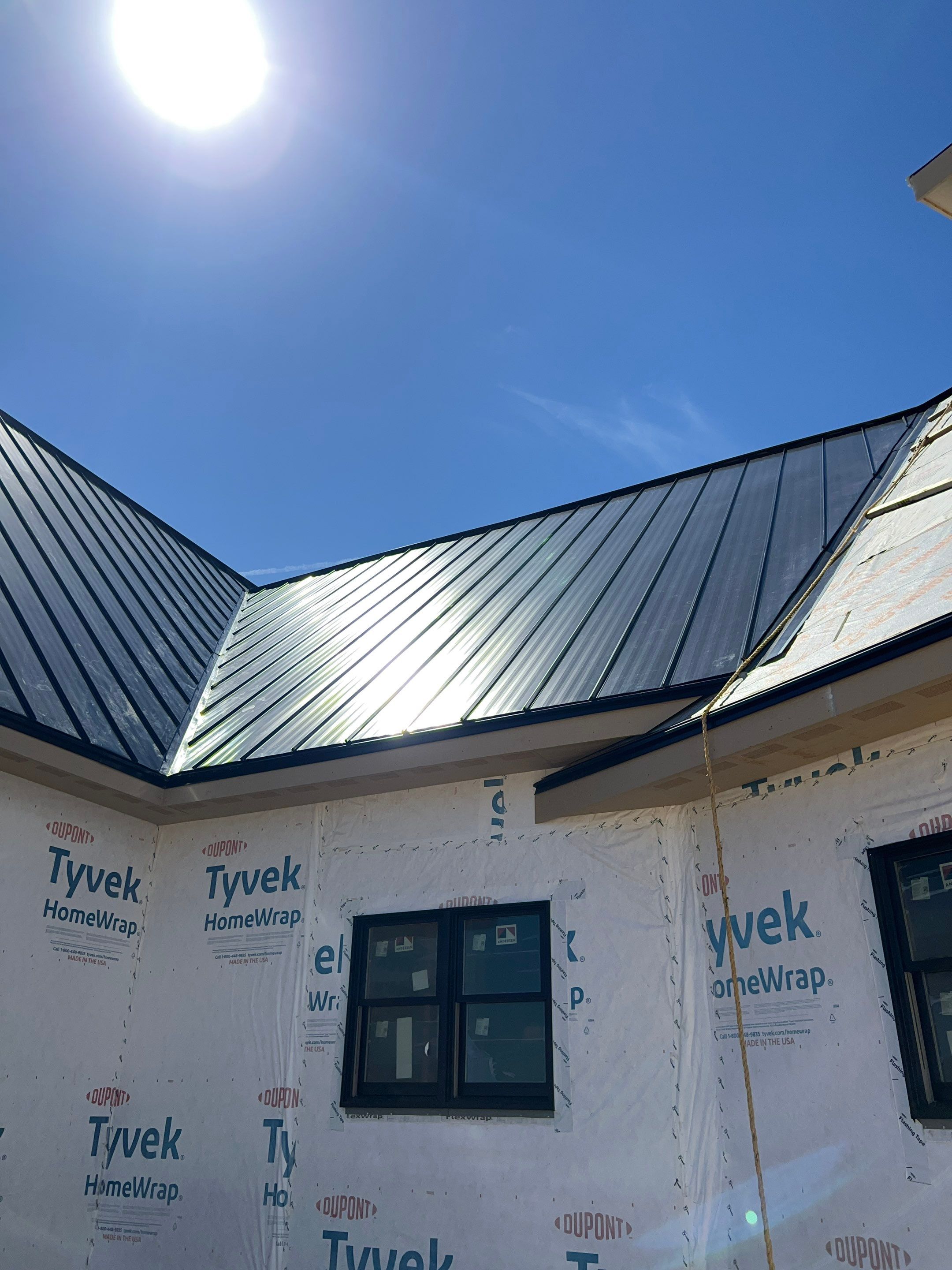Metal roofing using Standing Seam by Stendahl Services