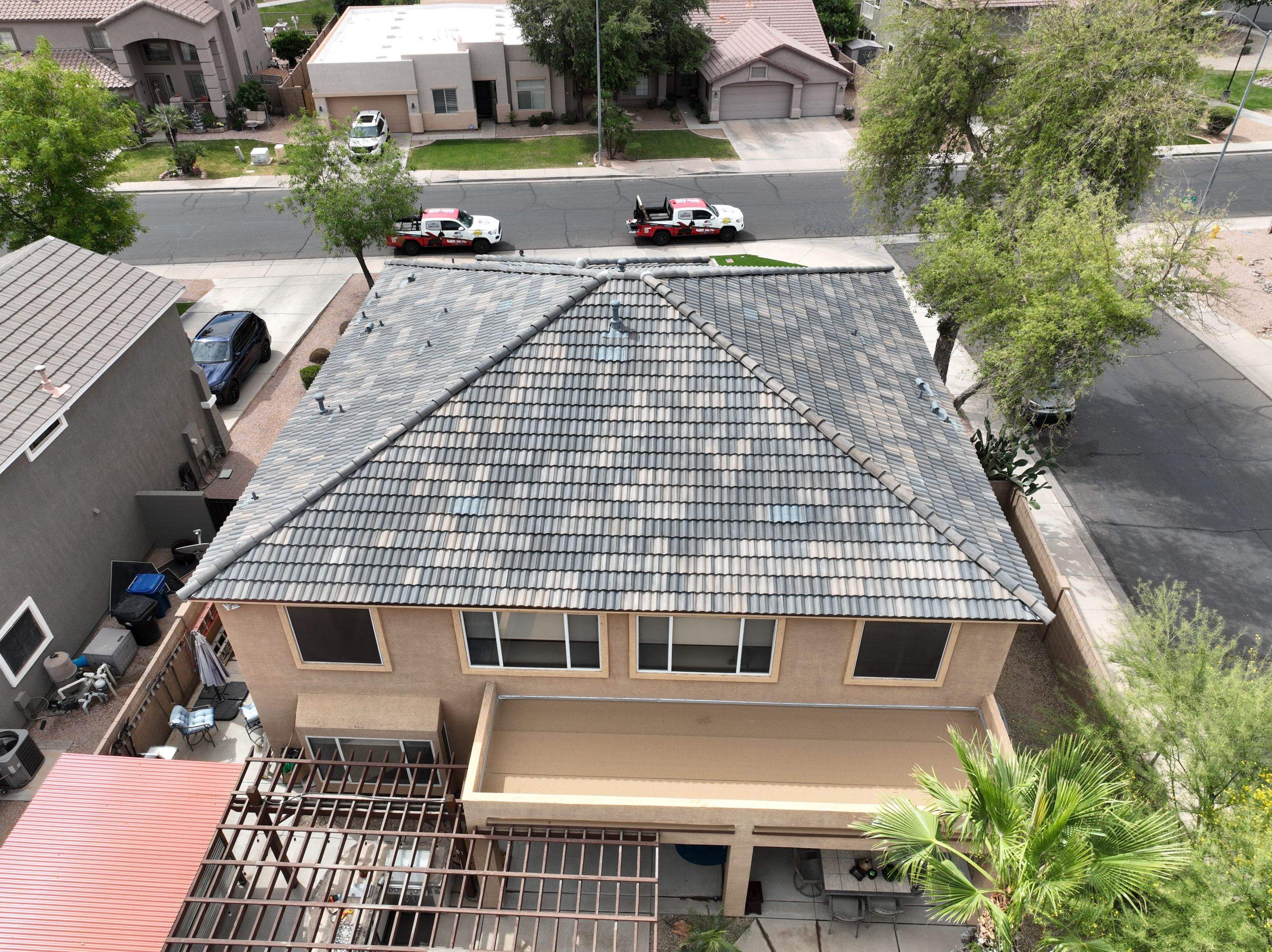 Tile Re-roof  by Mighty Dog Roofing East Valley