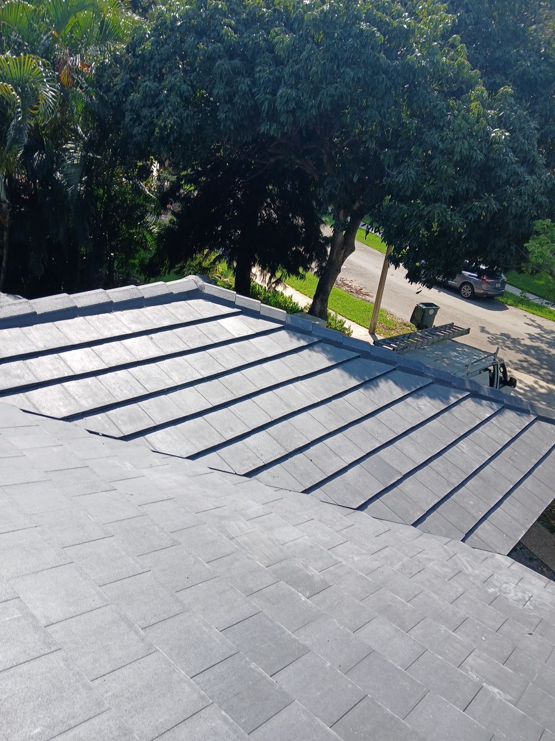 Residential Roofing Installation using Eagle Roofing Tile by BLUES BROTHERS ROOFING