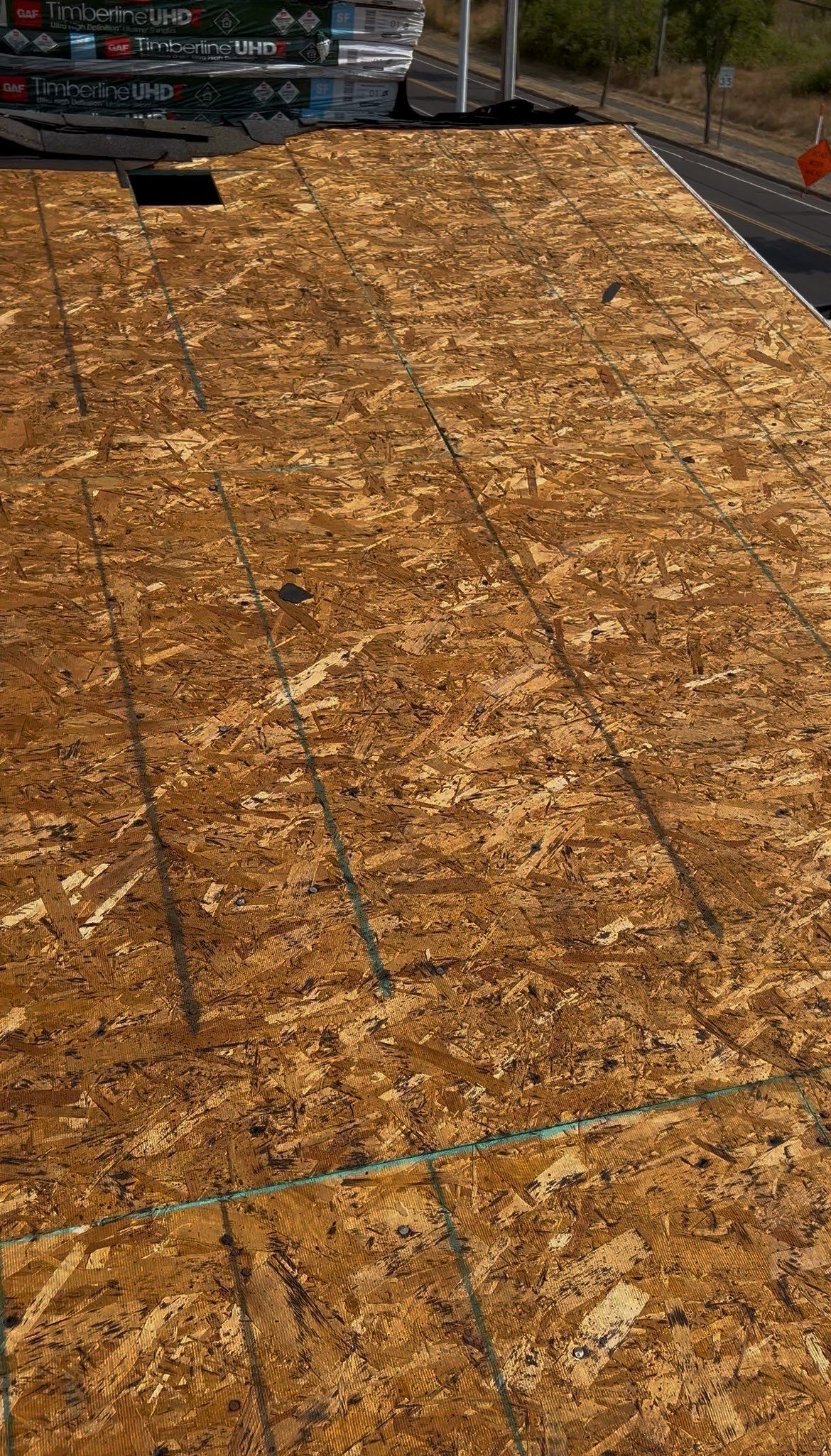 Residential Roofing Installation using GAF HDZ Shingles by Roofing Formula LLC