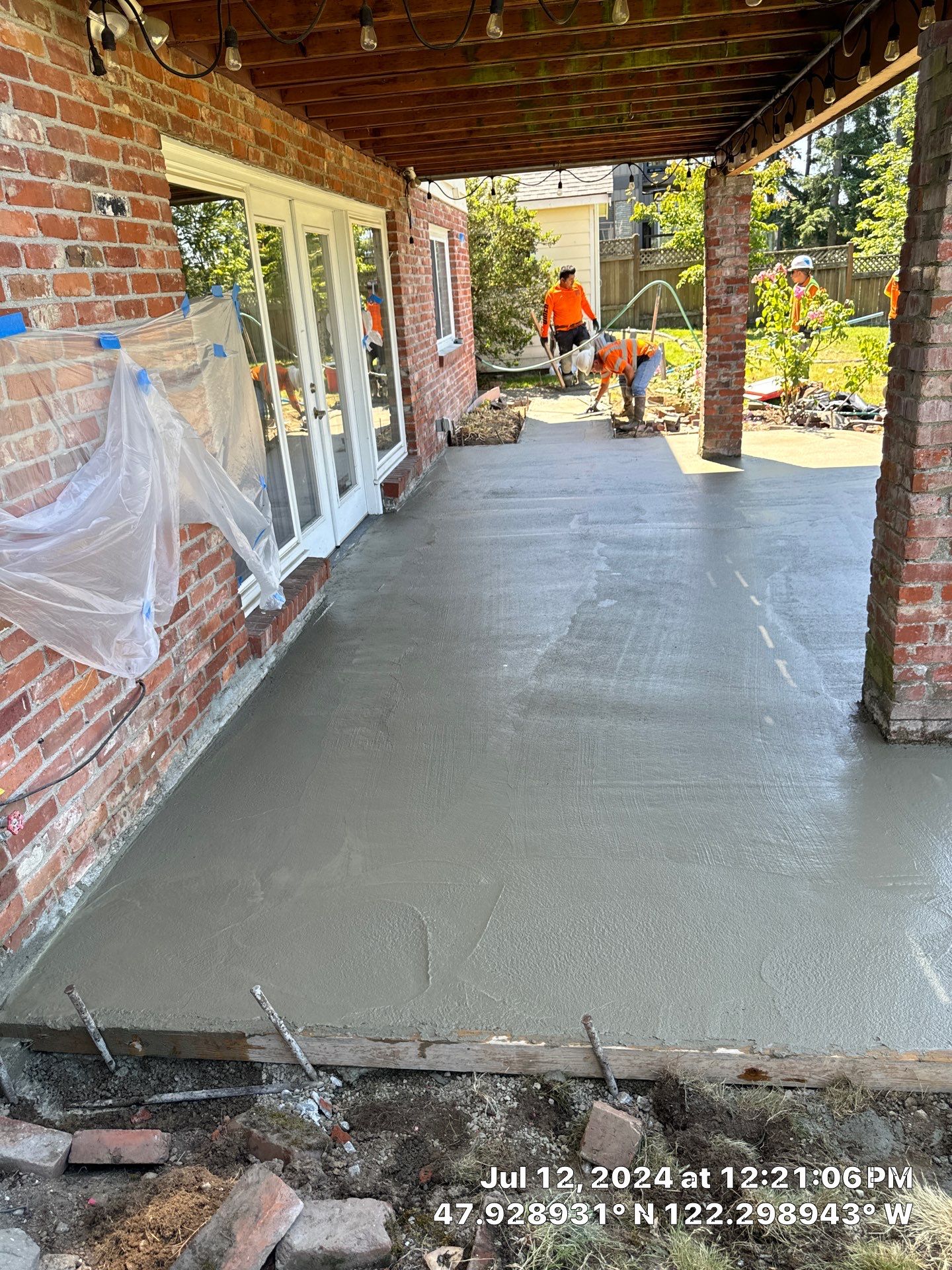 Susan | Concrete Patio by Jireh Asphalt & Concrete Inc 