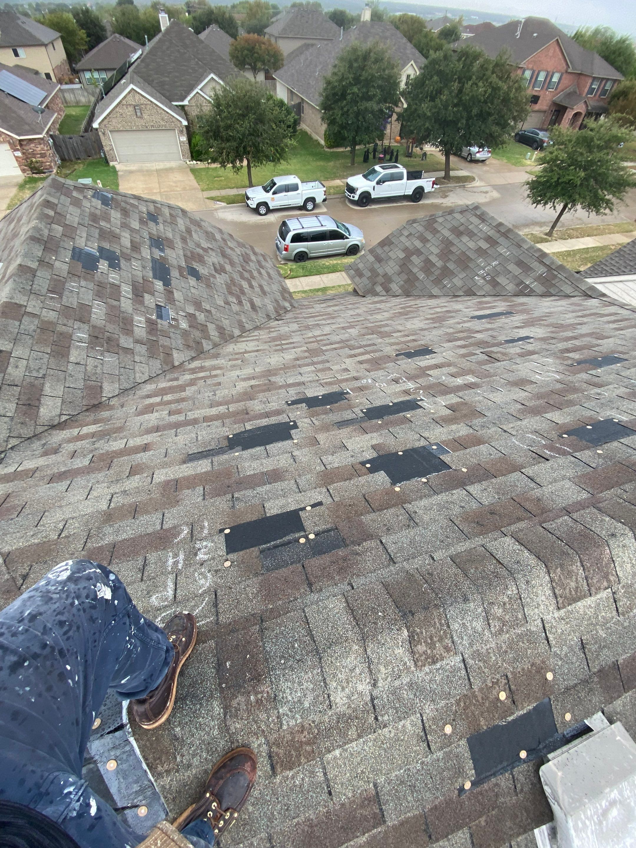 Residential Roofing Installation using Malarkey Vista AR by Harvey Roofing & Construction
