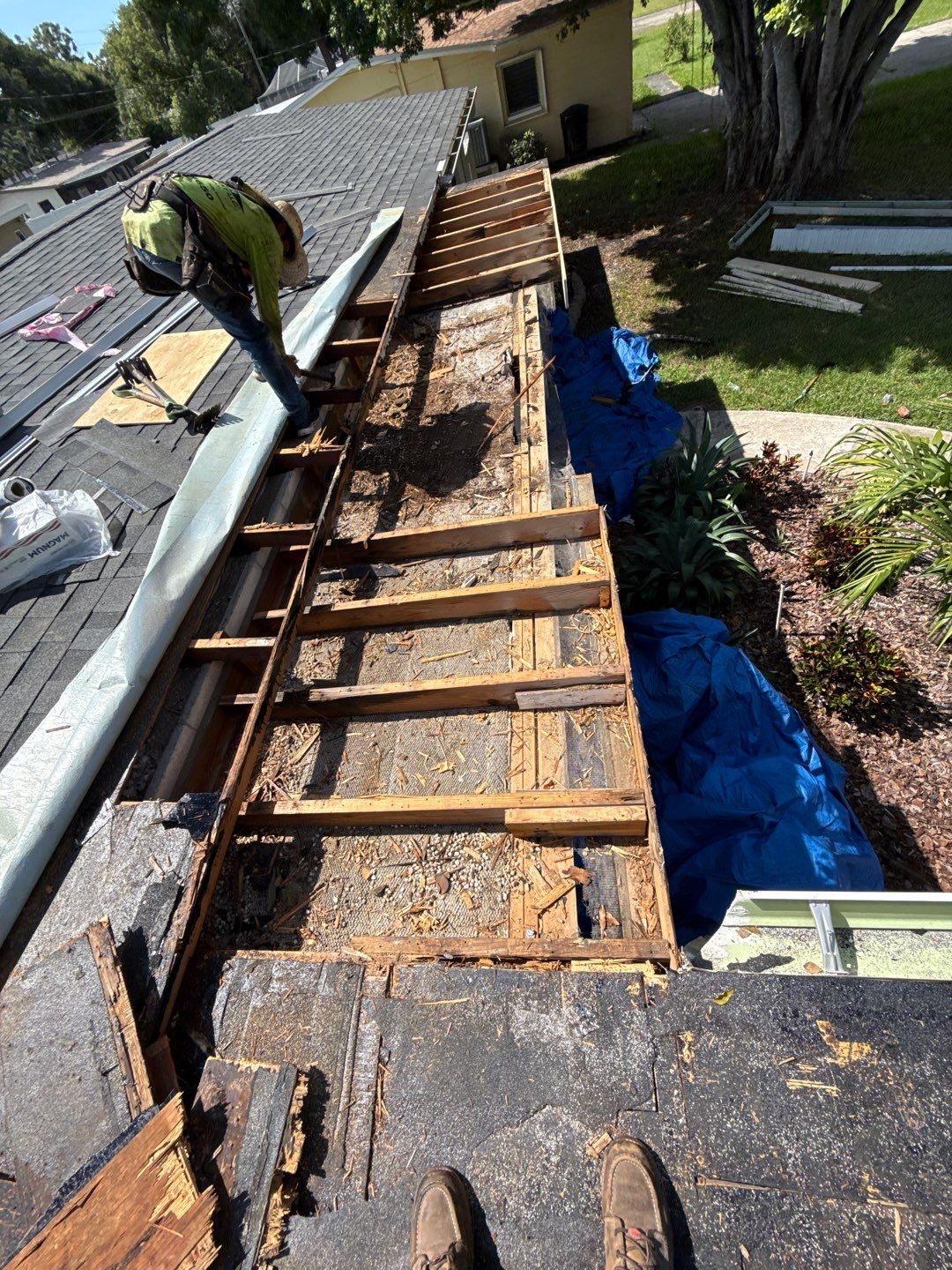 Project in St. Petersburg 33702 by Mitchell Roofing Company LLC 