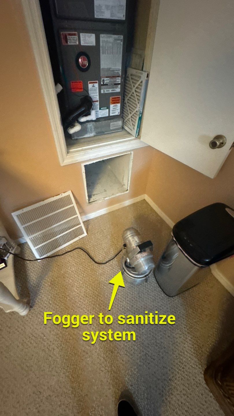 Air duct and Bathroom Exhaust Cleaning in Apopka by Hygienic Air, Inc