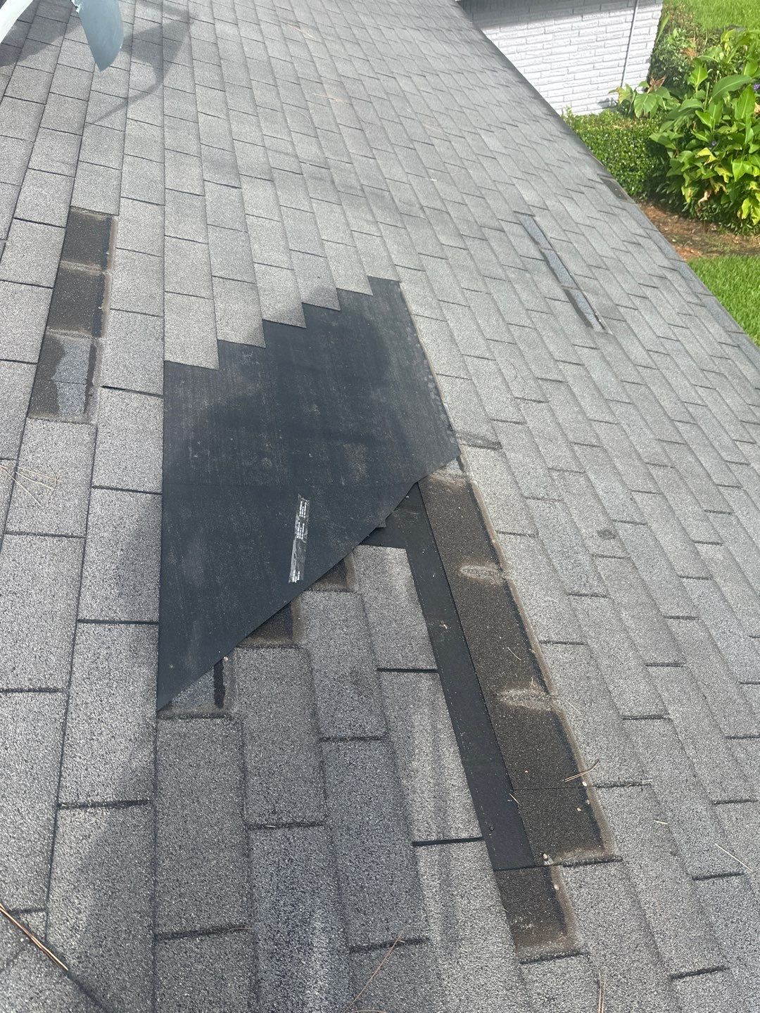 Hail Damage using Owen's Corning Duration (Lifetime) Shingles by Roof Repair Company