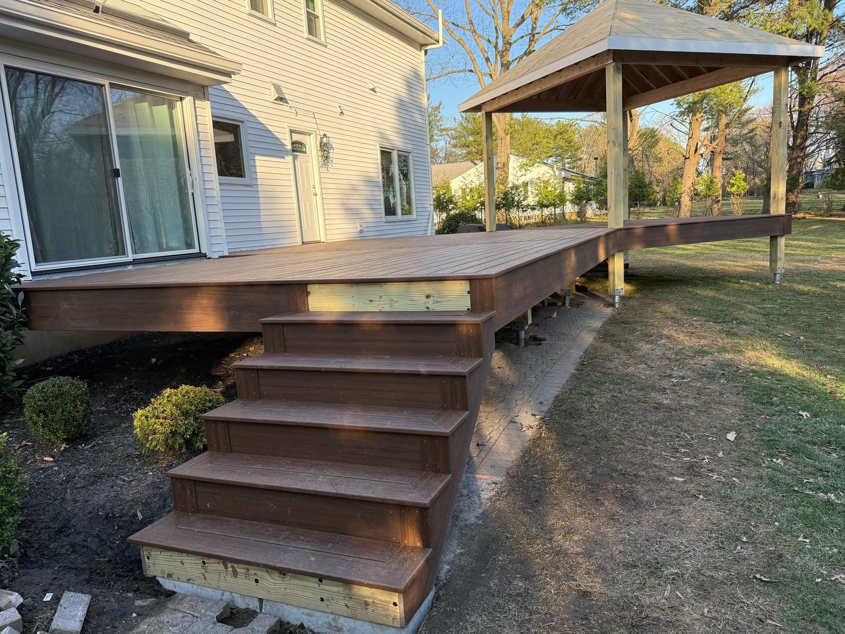 New Deck in Holmdel, New Jersey by deck guardian