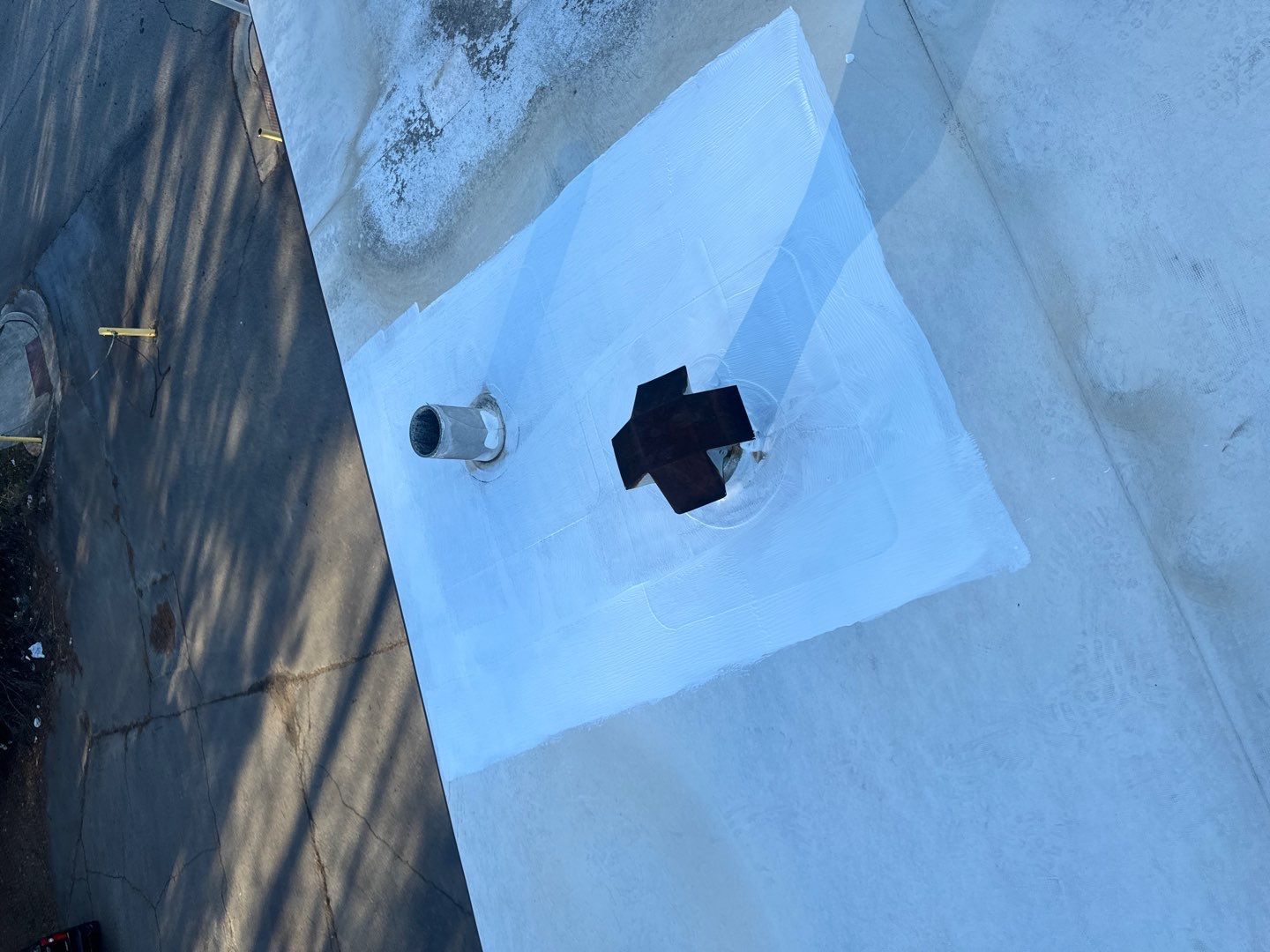 Commercial Roofing Repair using GAF EVERGUARD TPO 60 Mil by Mosaic Roofing Company