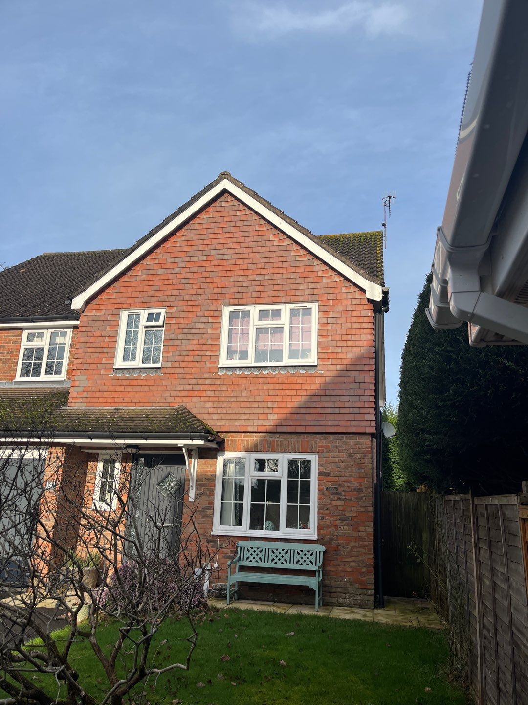 Roof Cleaning and Biocide Treatment using Honda 15lpm Low Pressure Washing Machine by Ges Exterior Cleaning ltd