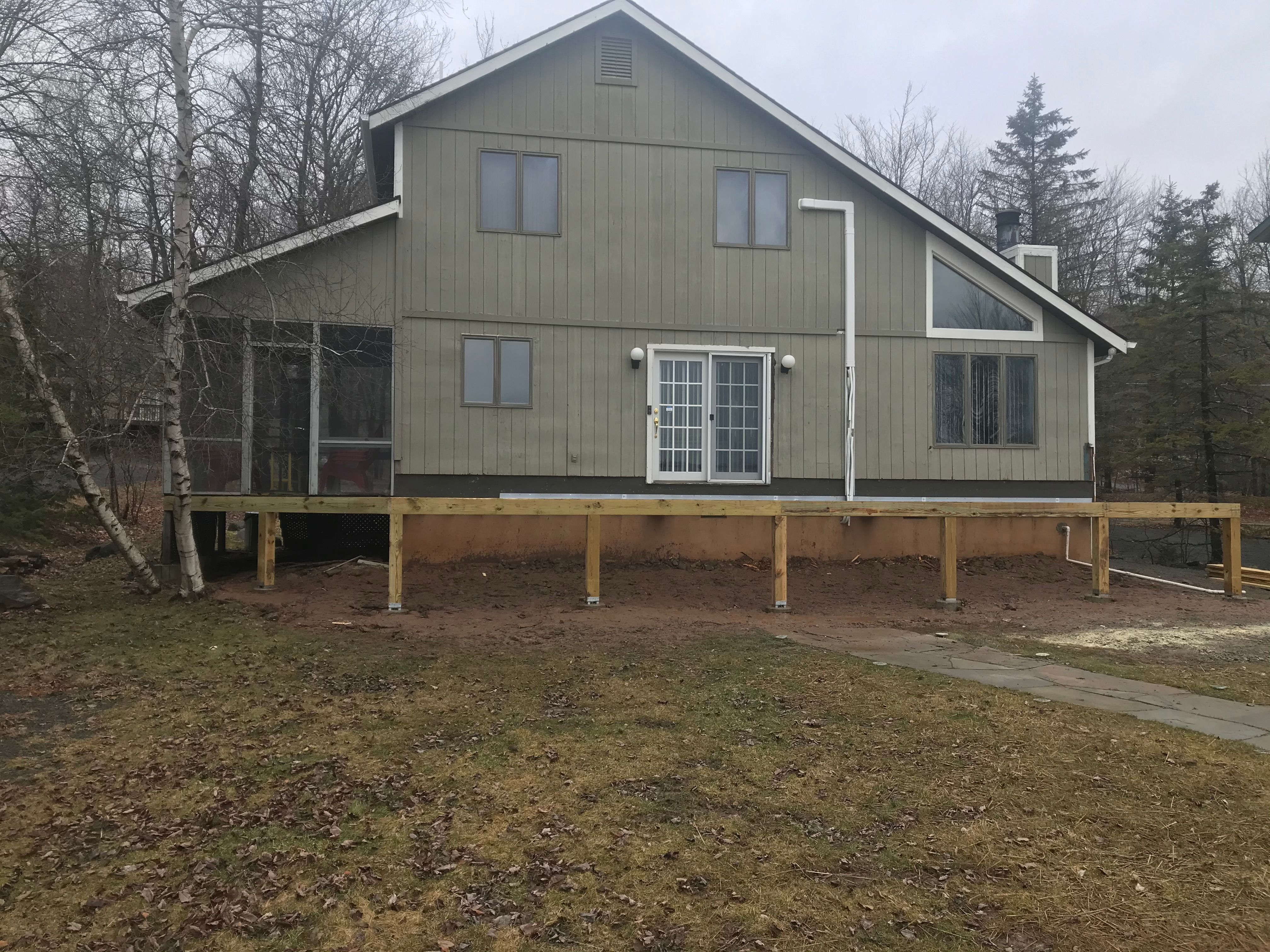 Krentar Composite deck by Burke Home Services