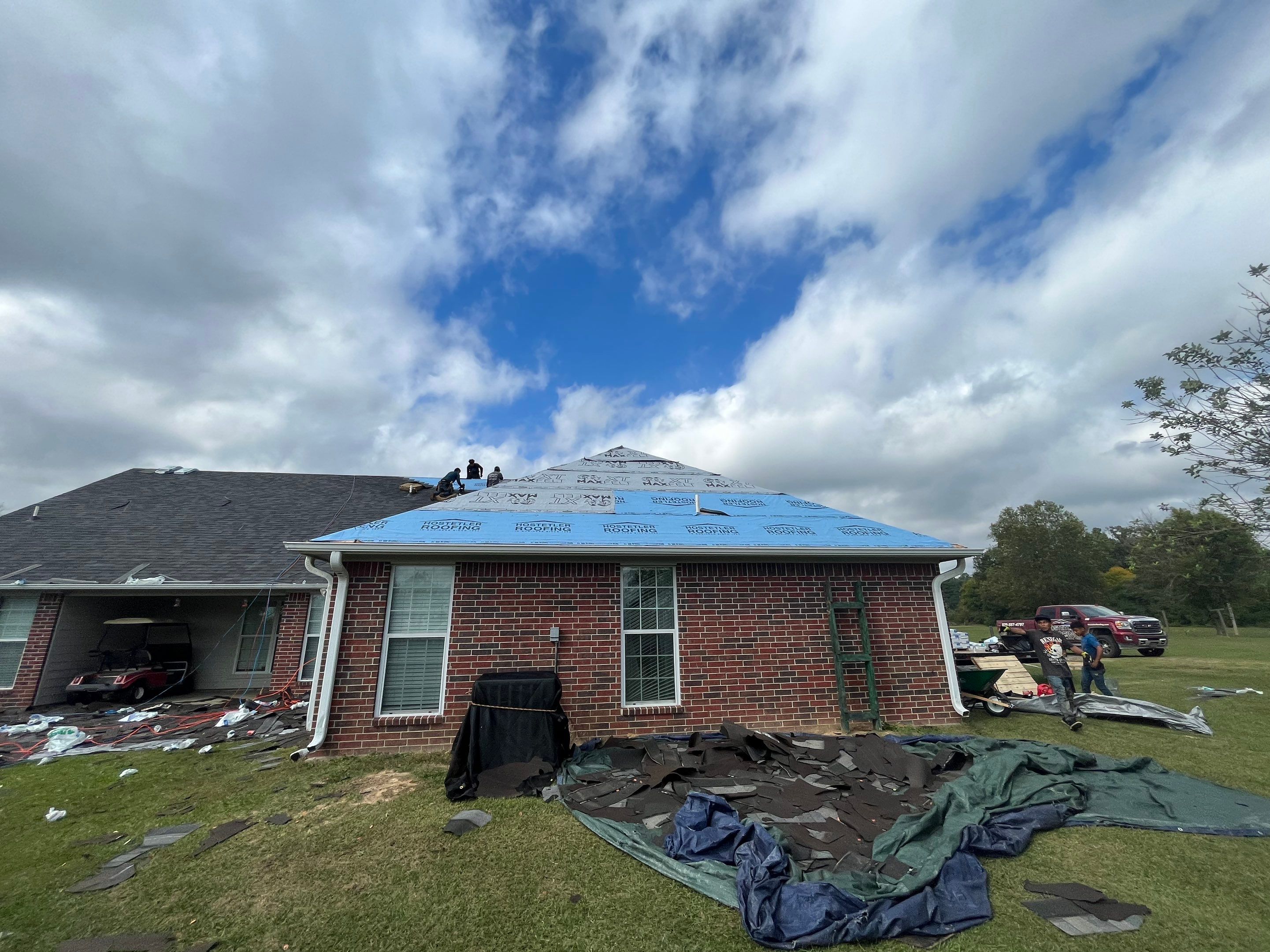 Residential Roofing Repair using Malarkey Vista: Black Oak by Hostetler Roofing