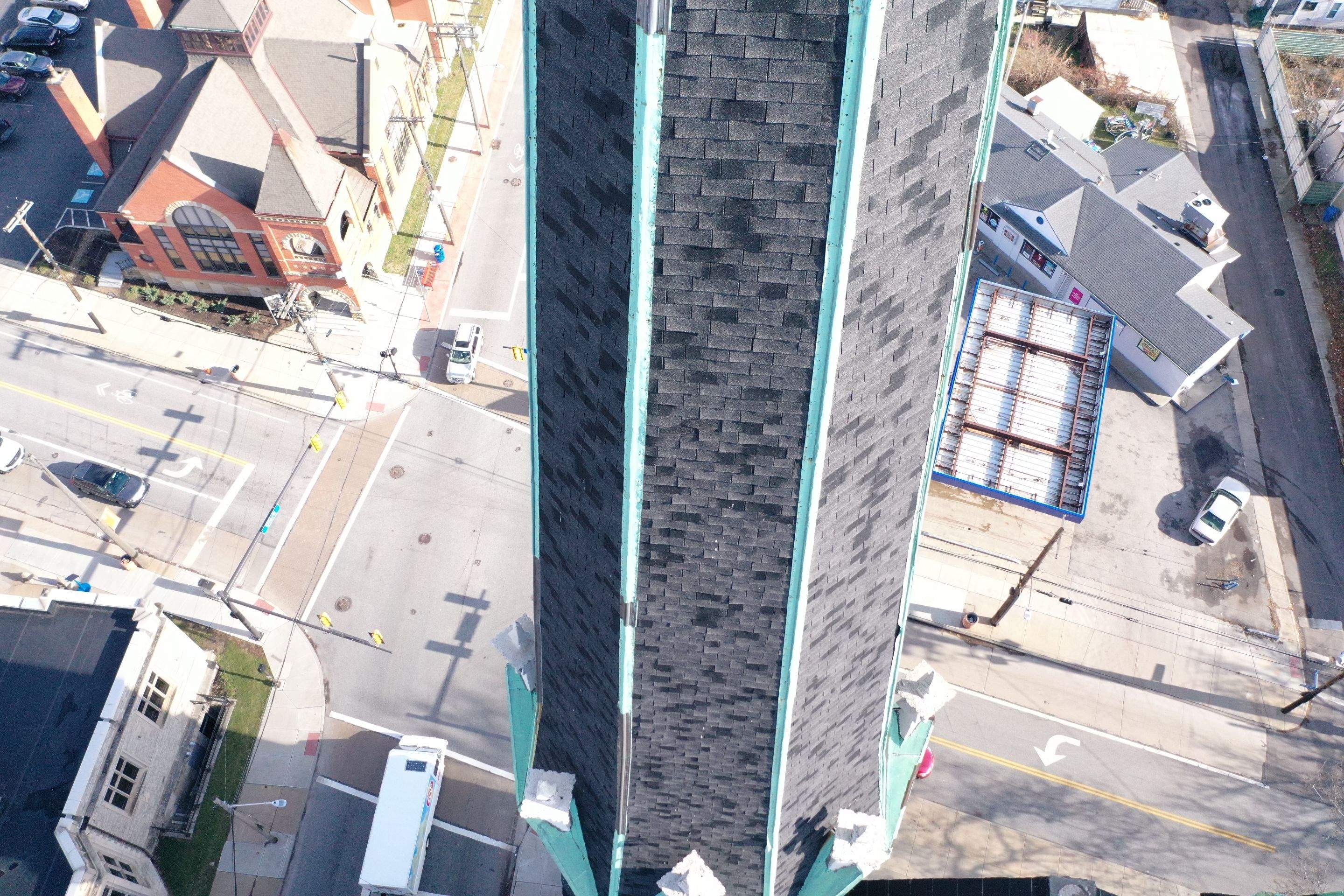 Drone Inspection by Absolute Roofing and Construction