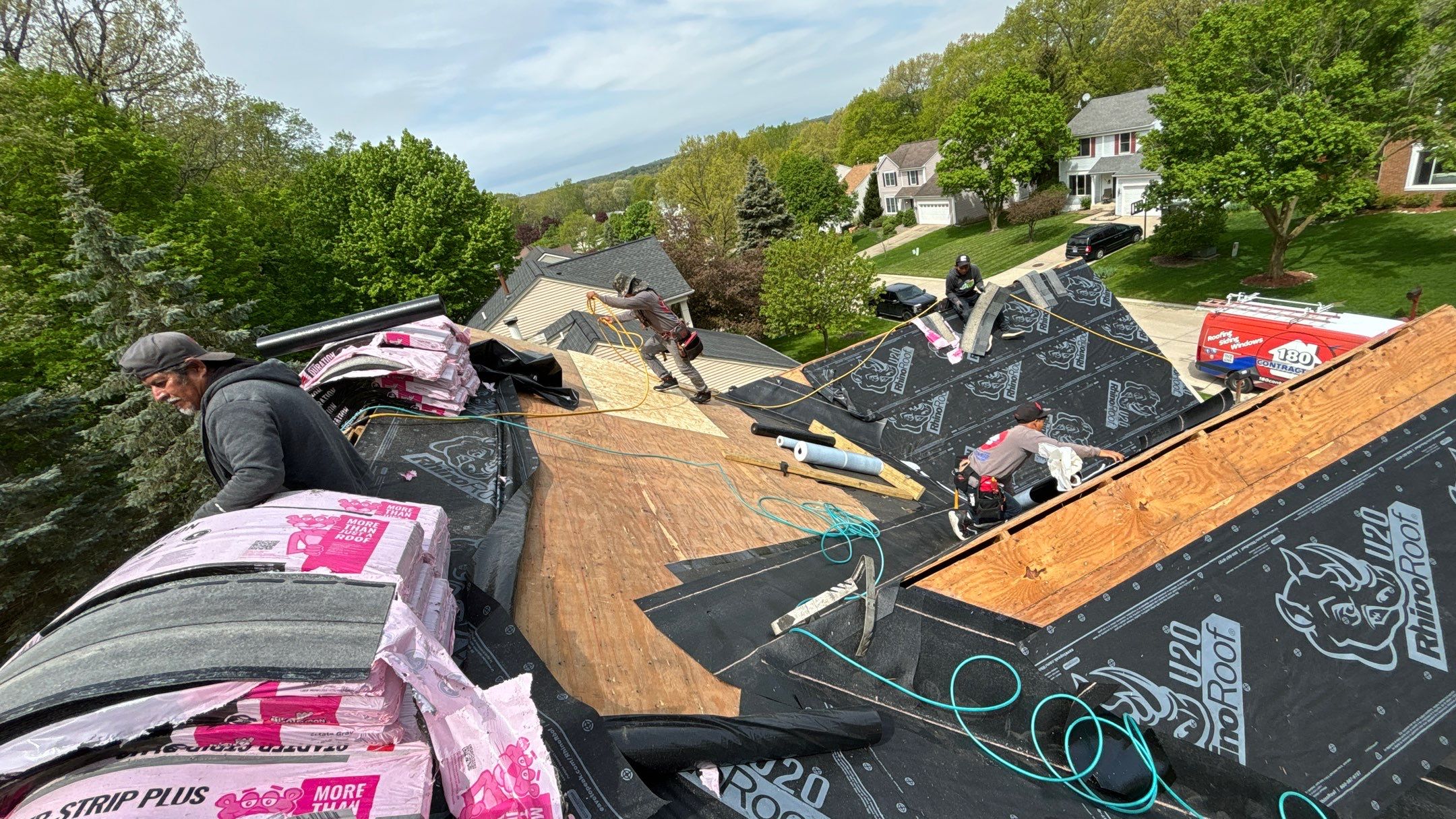 Roof Replacement using Owens Corning by 180 Contractors