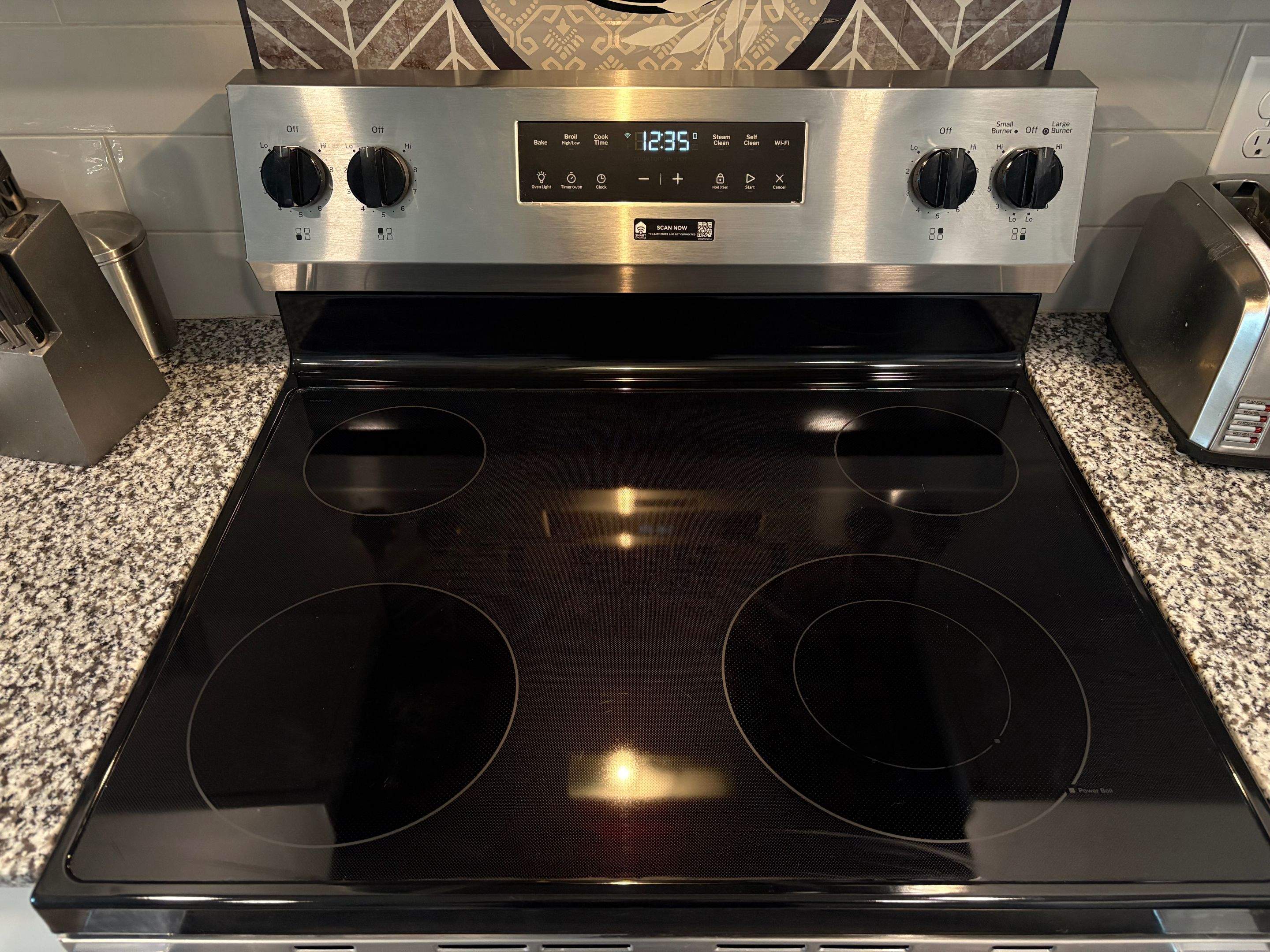 Glass Cooktop Restoration by Surface Experts - Cypress / North Katy