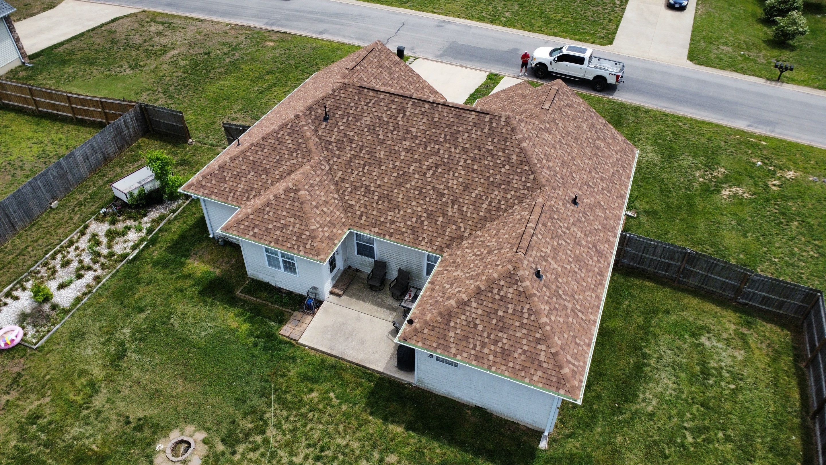 Residential Roofing Replacement - Atlas Pinnacle Pristine W/ Scotchguard - Color Morning Harvest  by Titan Commercial & Residential Roofing 