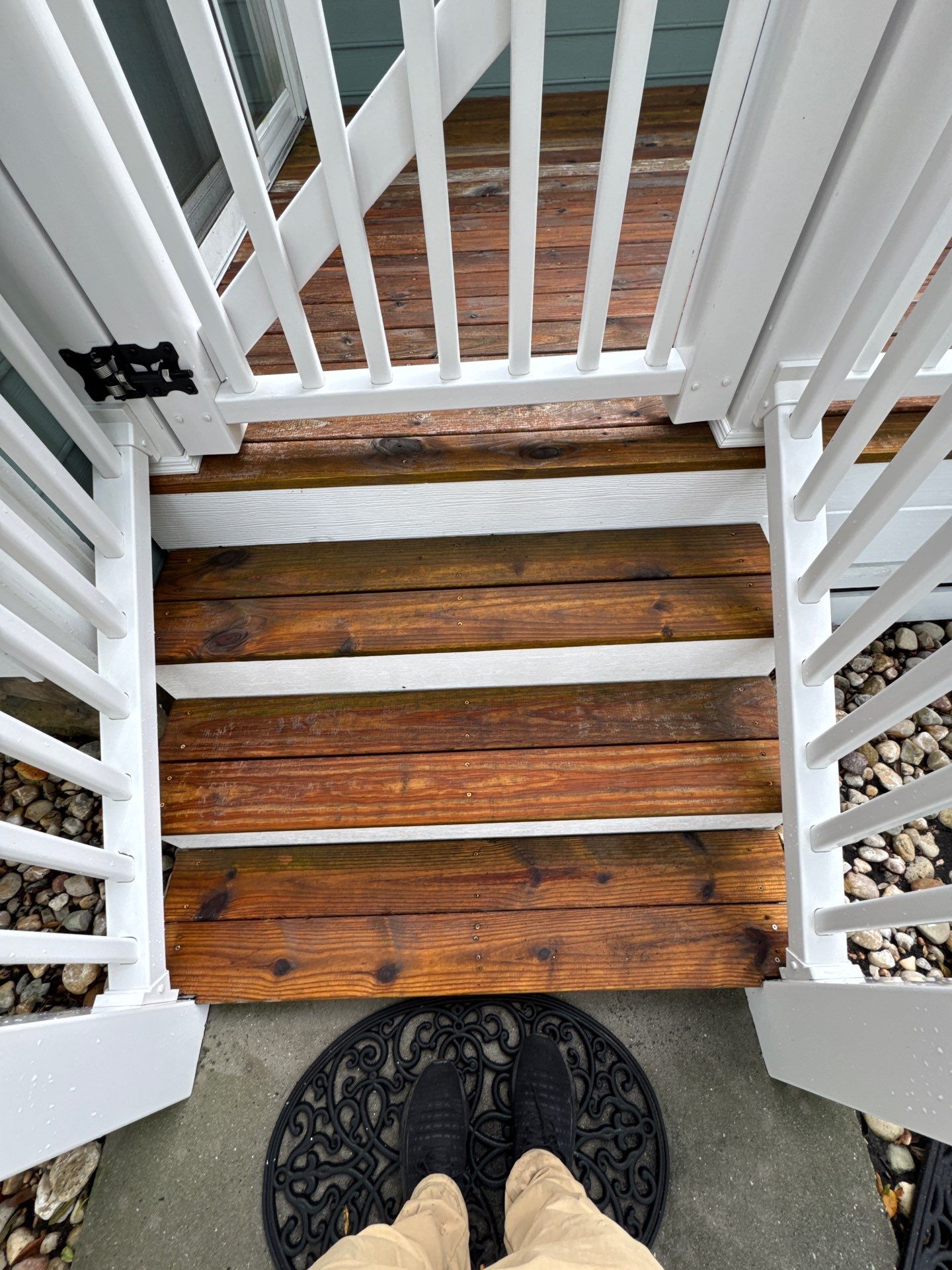 Weathered Deck using Wood Sealant by DuraSeal
