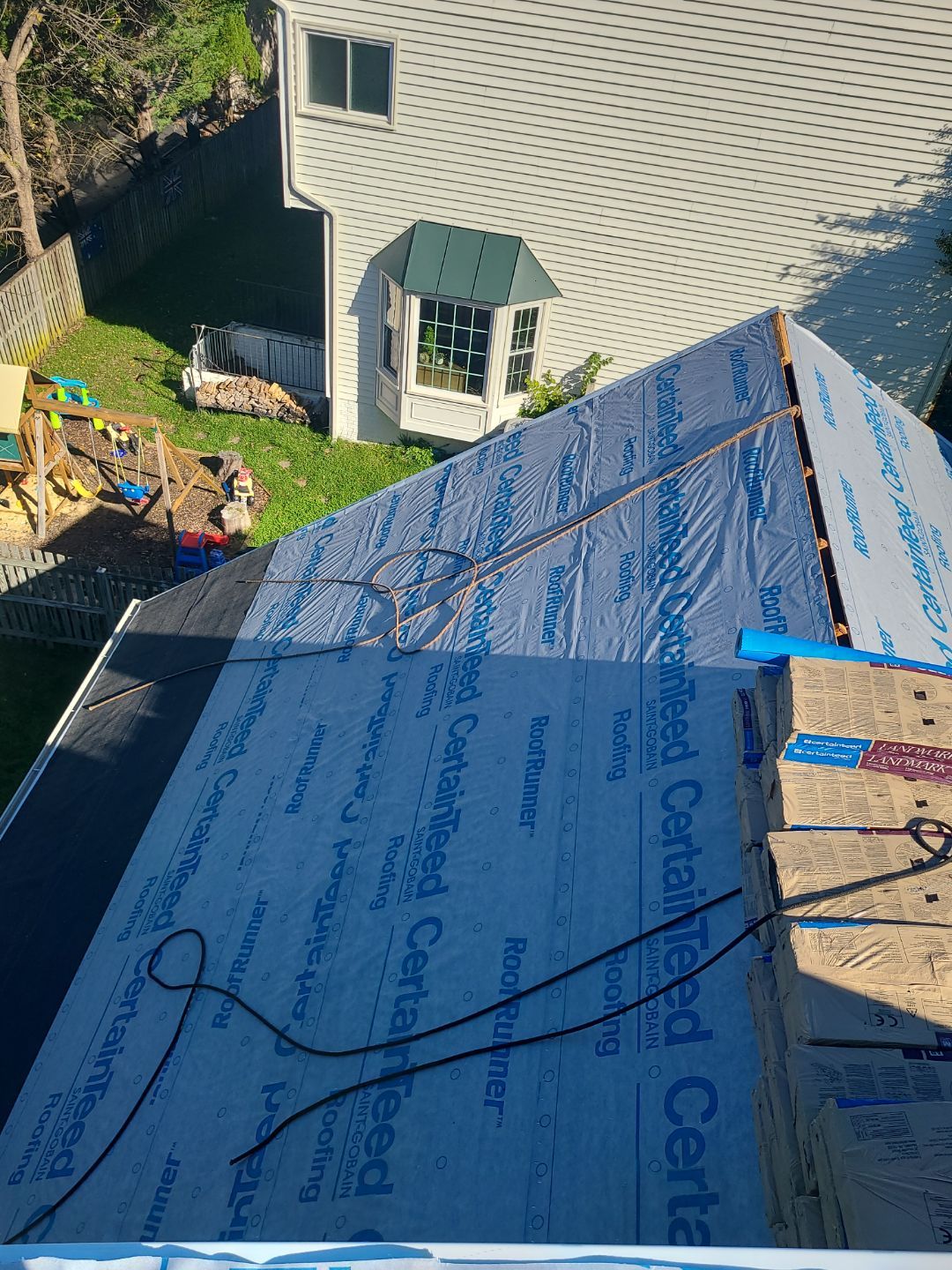 Centreville: Residential Roof Replacement with CertainTeed Landmark Pro Designer Shingles in Max Def Charcoal Black by RM Banning, Inc.