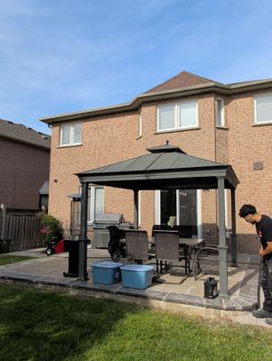 Vaughan Exterior Wood Rot Repair and Window Trim Painting Project