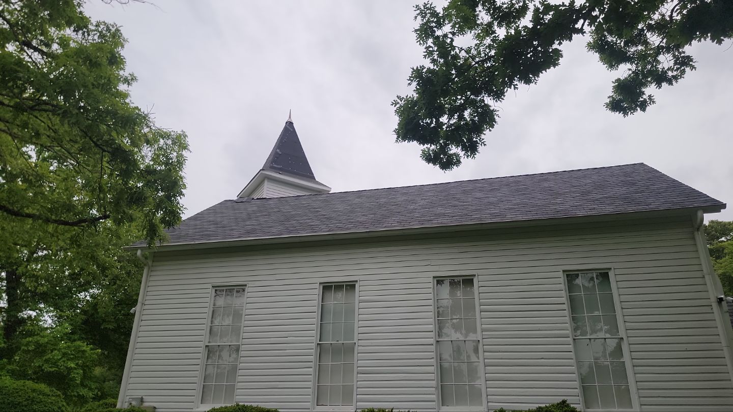 Church Roof Installation using GAF Slateline by ExteriorPros
