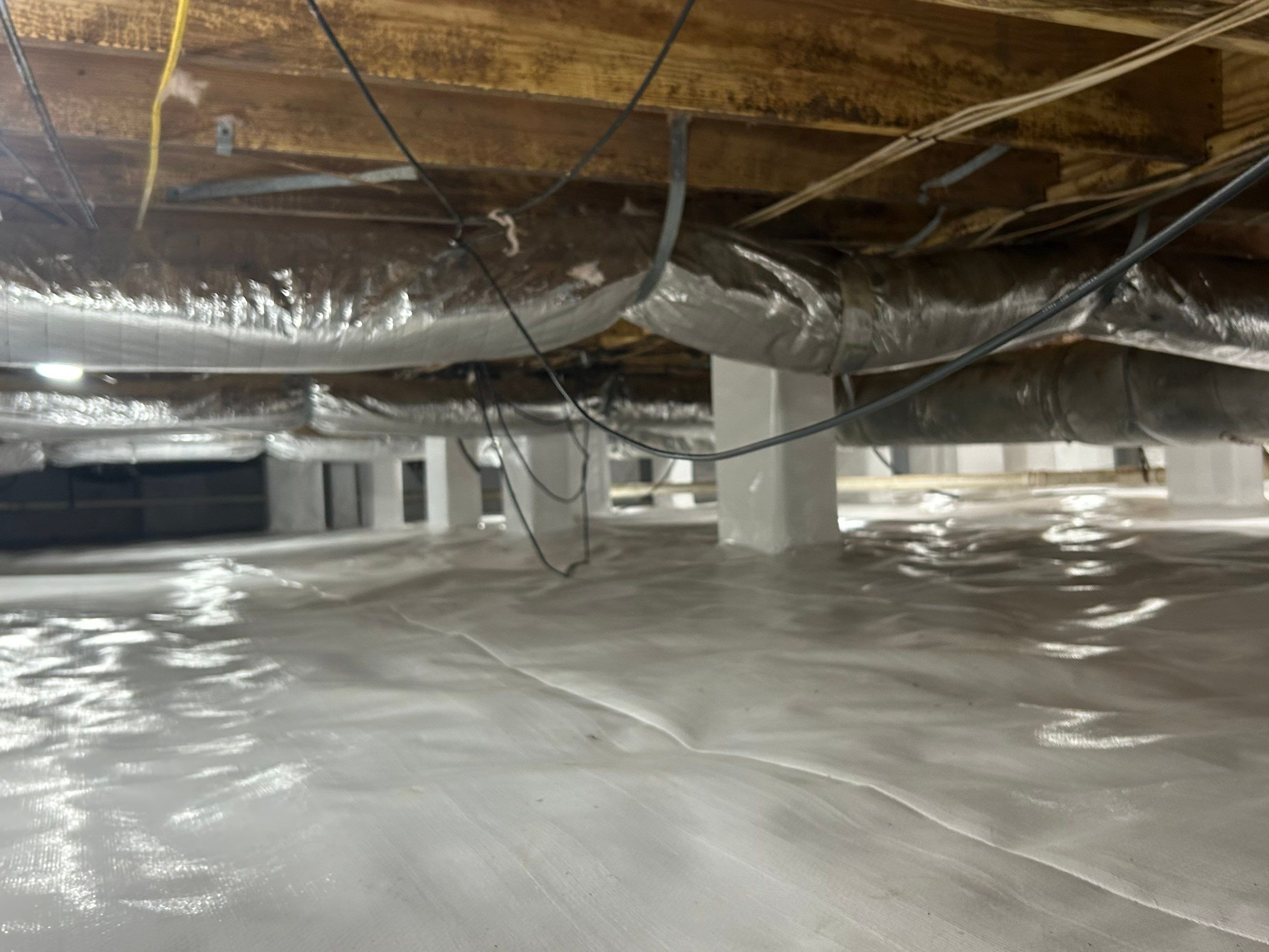 Encapsulation, Attic Insulation, and Attic Fan Project by Impact Crawlspace