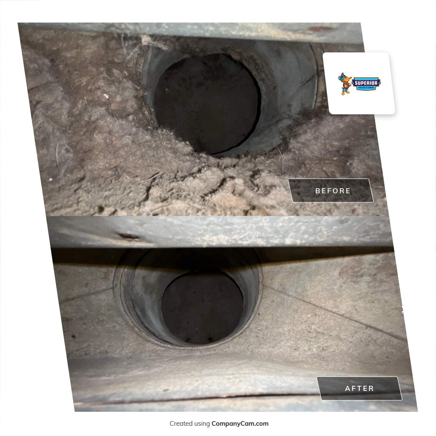 Air Duct Cleaning With a Vacuum Truck in Mercer, PA. by Superior Air Duct Cleaning