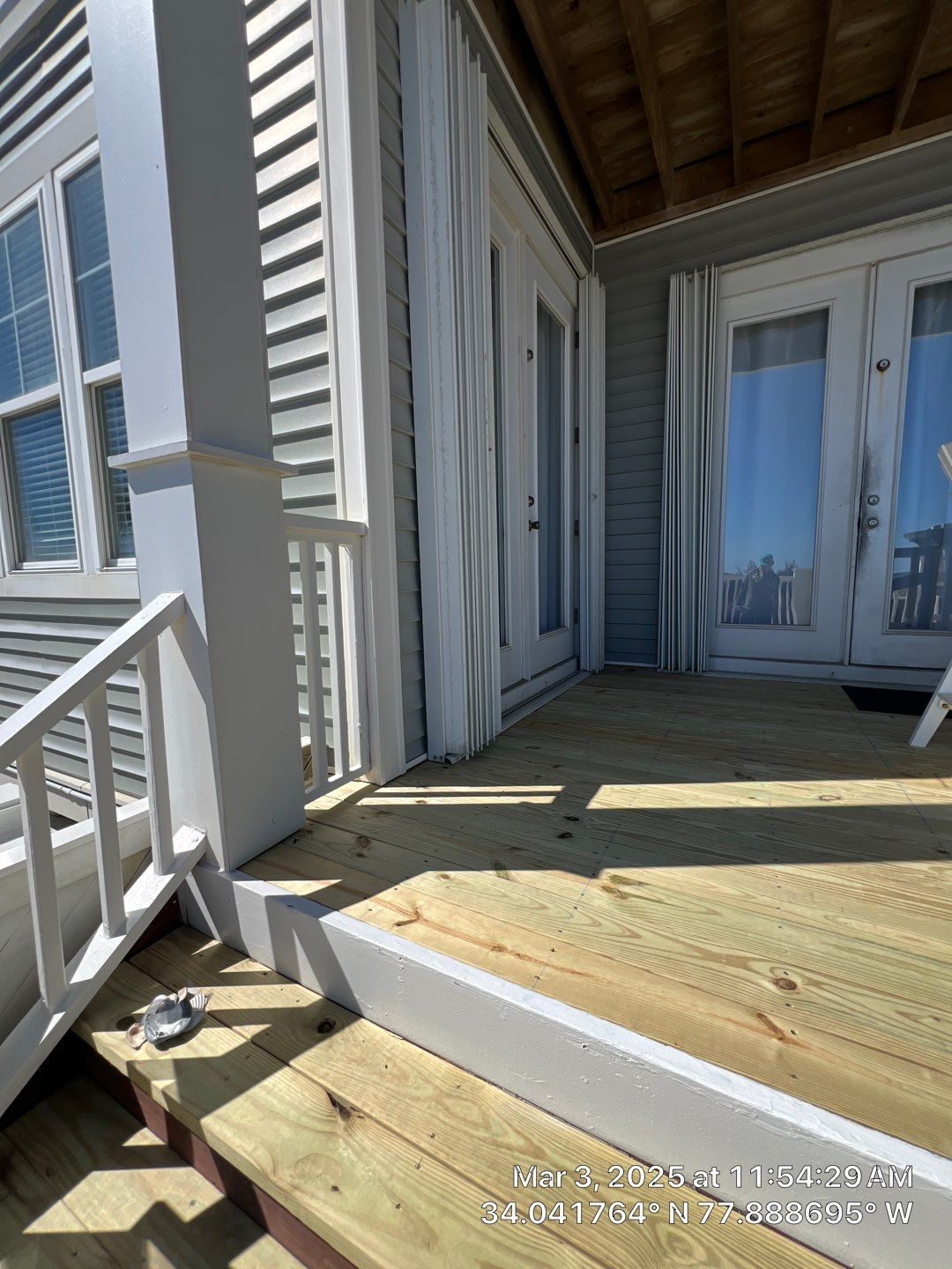 Deck Installation using 2-in x 6-in x 8-ft #2 Prime Southern yellow pine Above ground Pressure Treated Lumber by RGR Construction and Roofing, LLC