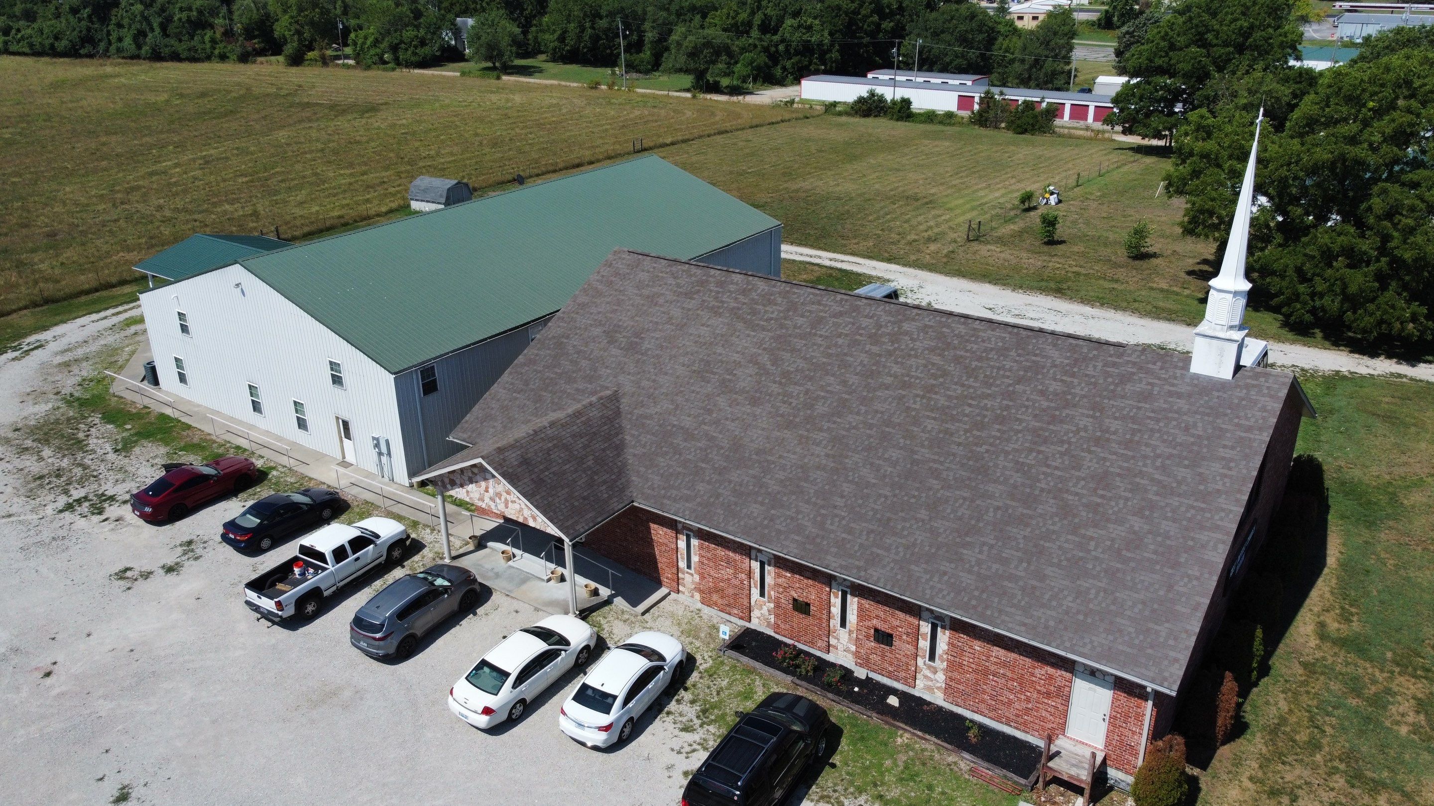 Commercial Roof Metal Replacement - Color Rustic Red  by Titan Commercial & Residential Roofing 