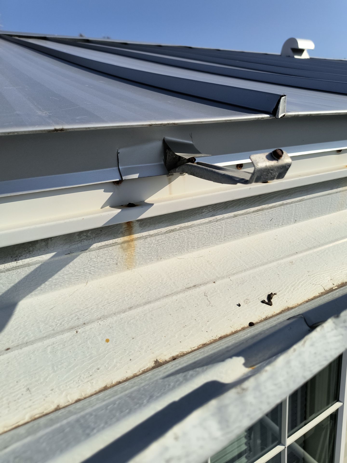 White K-Style Gutters for Beach Homes in Longboat Key FL by Gutter Professors