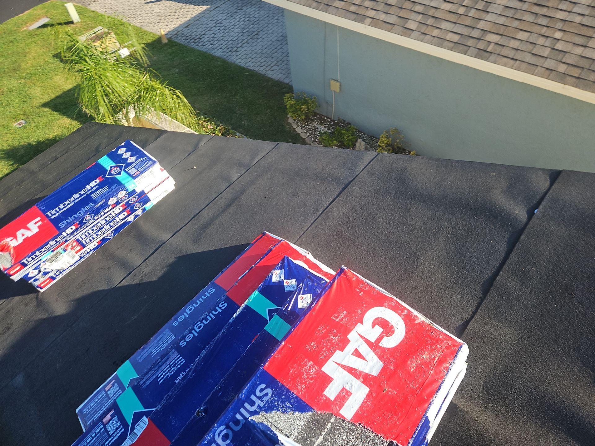 Residential Roofing Installation using GAF by BLUES BROTHERS ROOFING