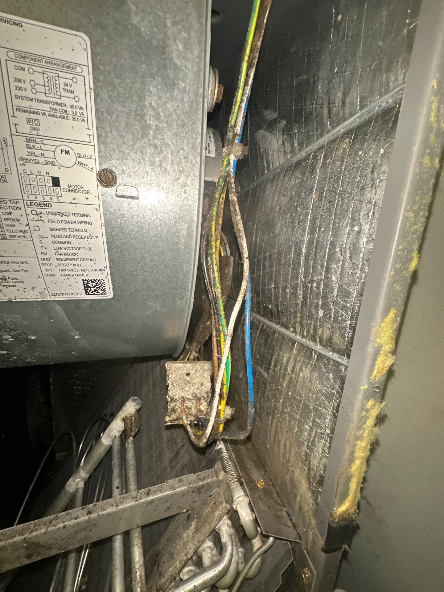 Central Air Conditioning Installation using Air Conditioning Unit by Southern Values Cooling and Heating Inc