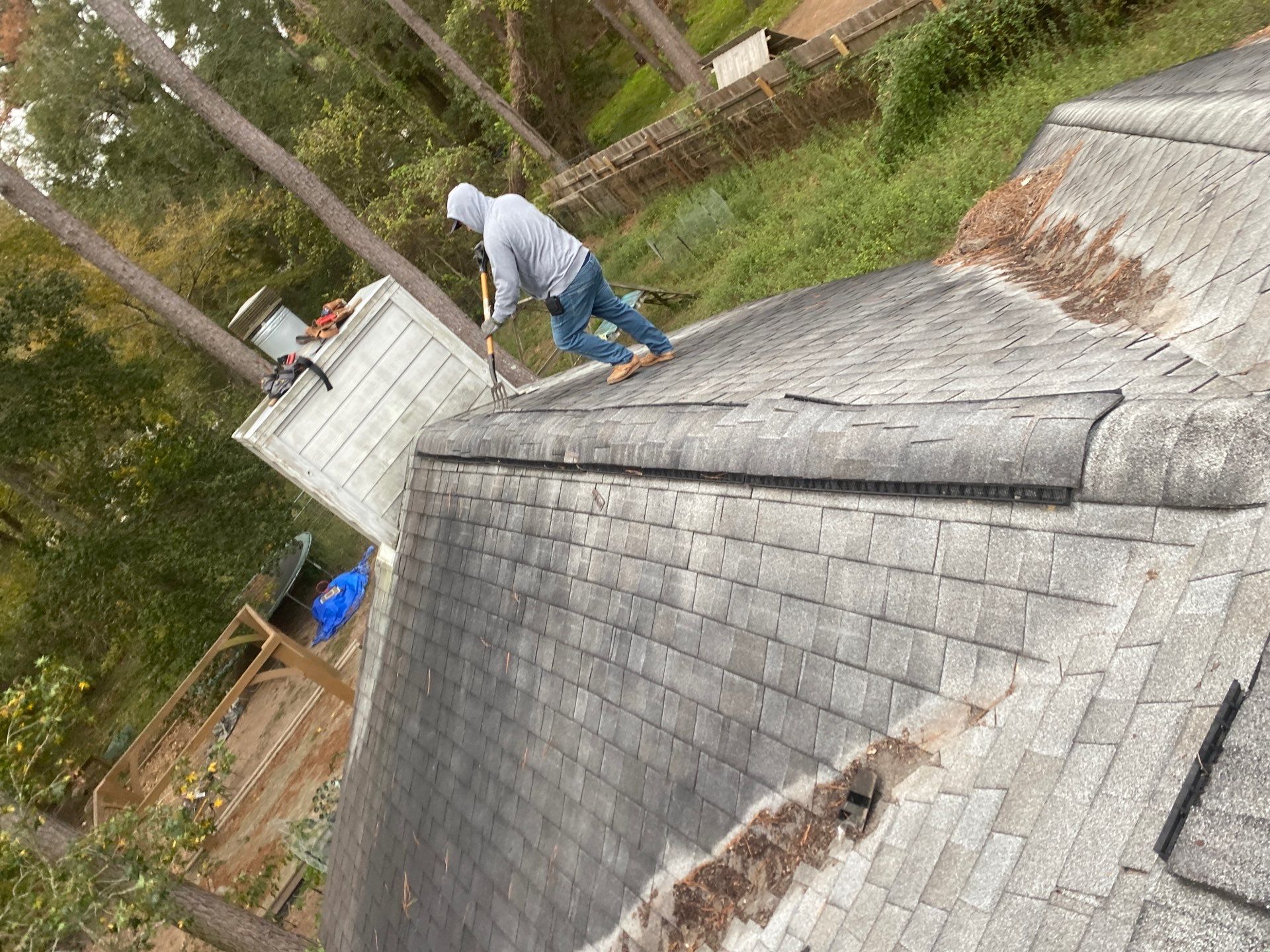 Residential Roofing Installation using Owen's Corning Duration (Lifetime) Shingles by Roof Repair Company