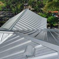 24ga 1.5" Mechanical Seam Mill Finish by Total Roofing System The Metal Roof Experts