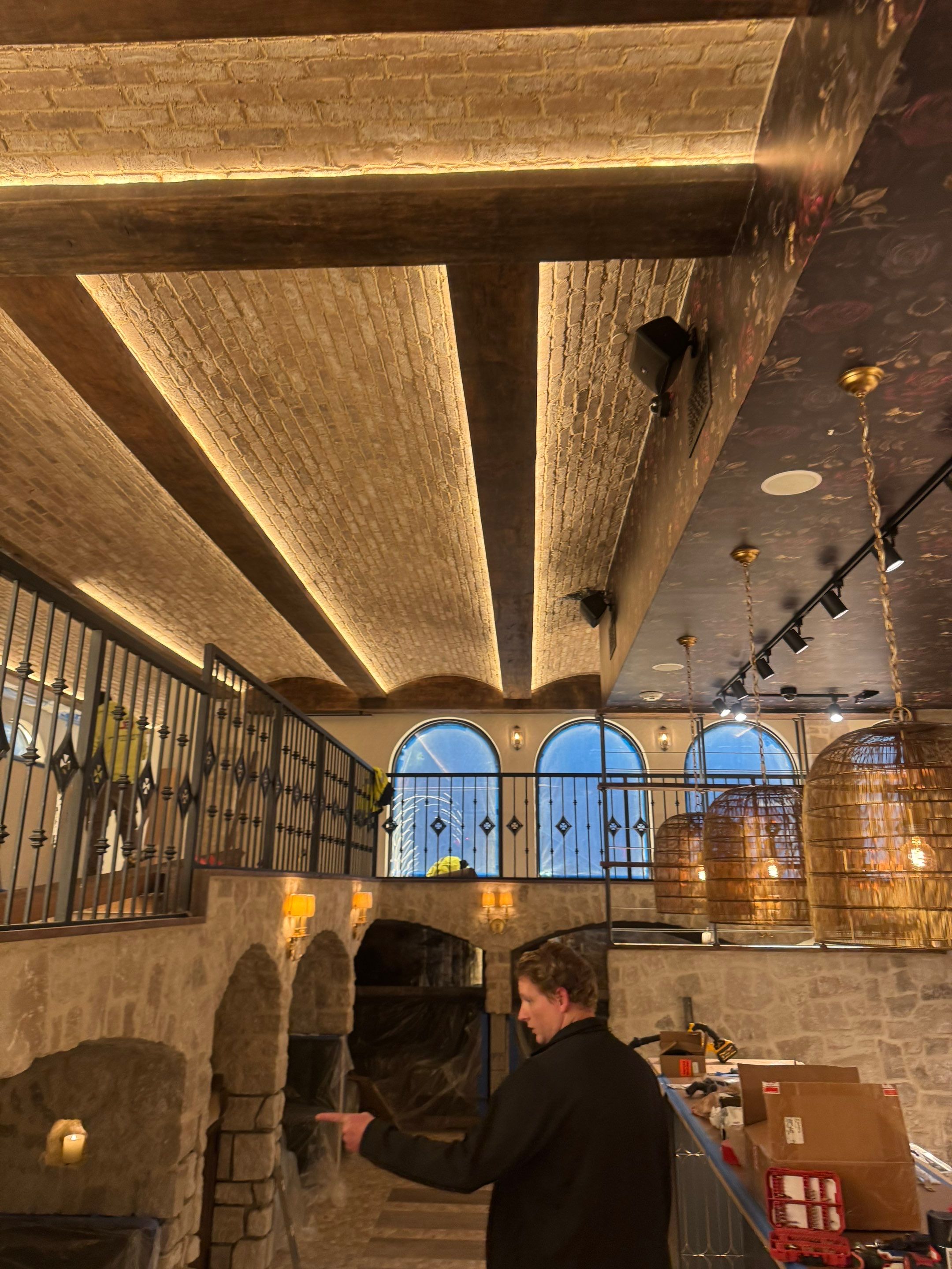 Spanish Tile & TPO Roofing Installation – Cuevacia Restaurant | Colony Square Midtown Atlanta by Mosaic Roofing Company