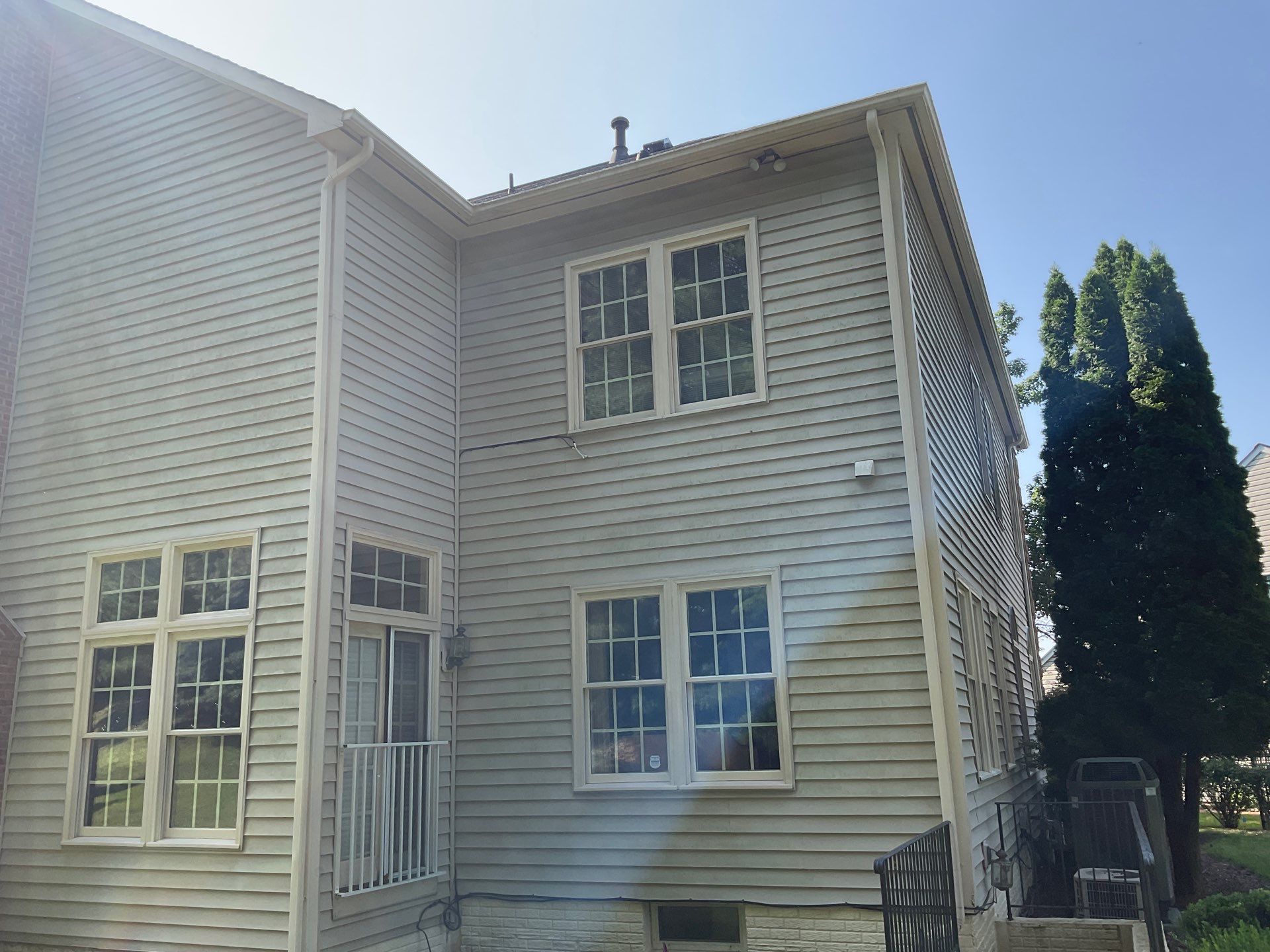 New Gutters, New Floor, New steps, New Paint job by Alpha Design Services