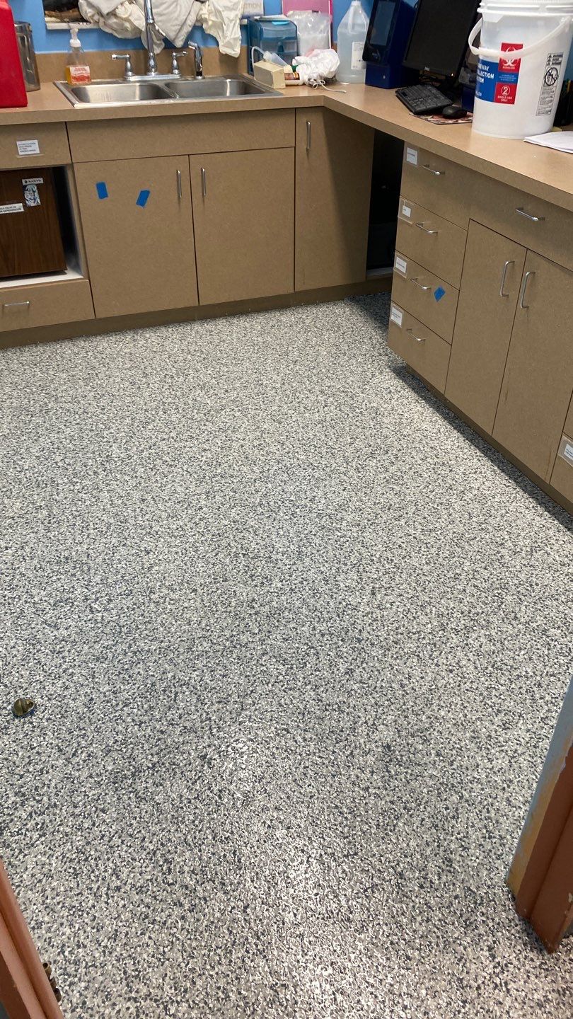 Cat Hospital Project in Pittsburgh by Floors in a Day, Inc